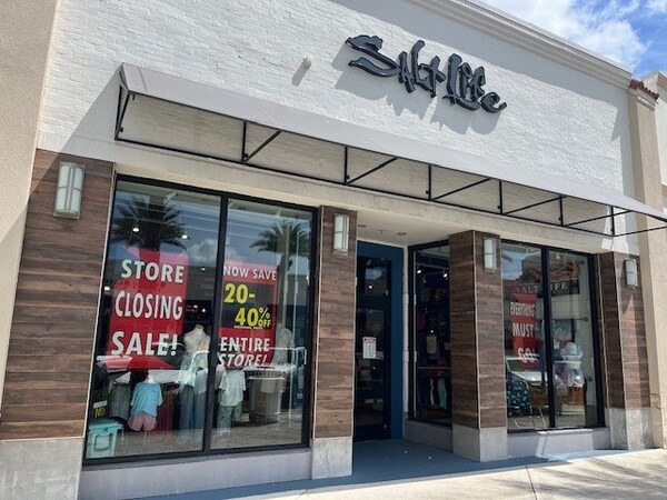 Salt Life stores will be closing across 10 states as part of the brand's transition to an e-commerce model. (Hilco)