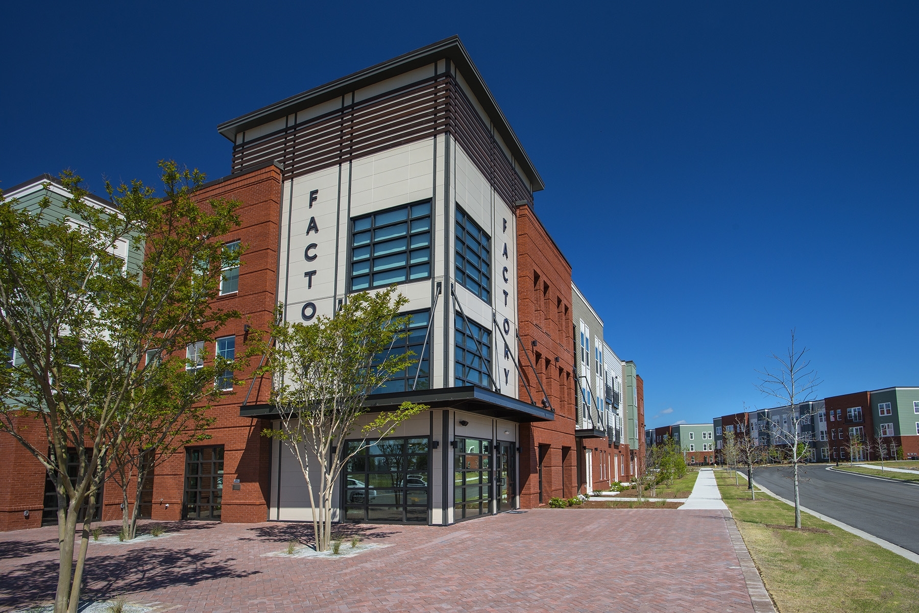 Atlanta-based ECI Group acquired the 271-unit The Factory at Garco Park. Built in 2017, the apartments are located in the Park Circle neighborhood of North Charleston, South Carolina. (CoStar)