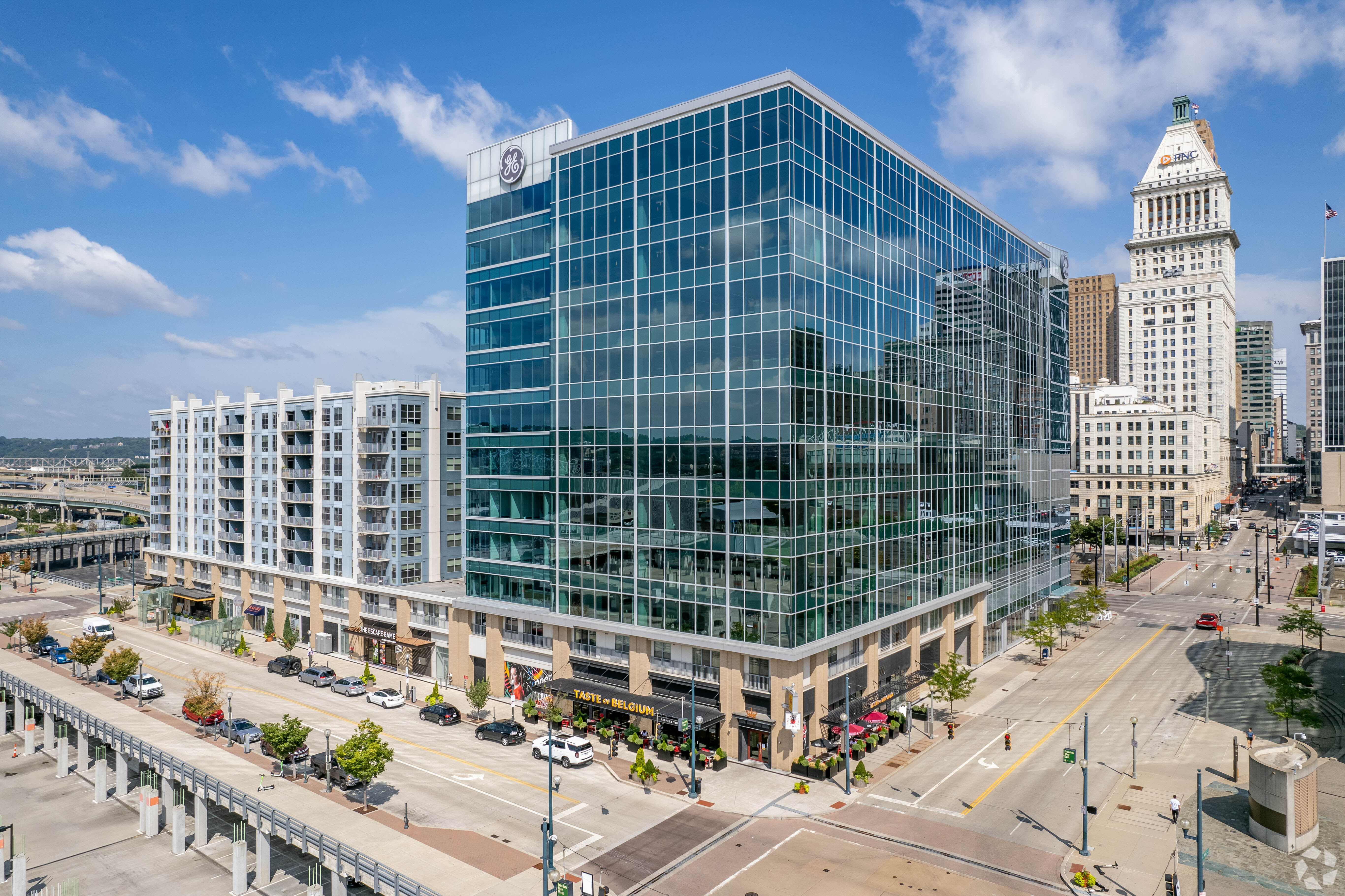 The GE Global Operations Center is located at 191 Rosa Parks St. in Cincinnati. (CoStar)