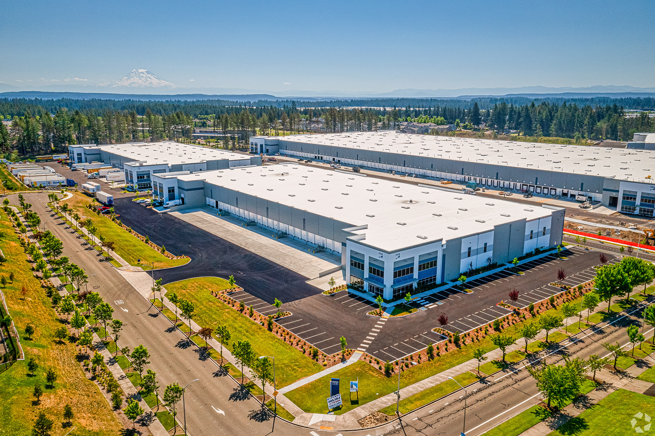 The industrial park formerly known as Bridge Point Lacey was built in 2019 and 2020. (CoStar)
