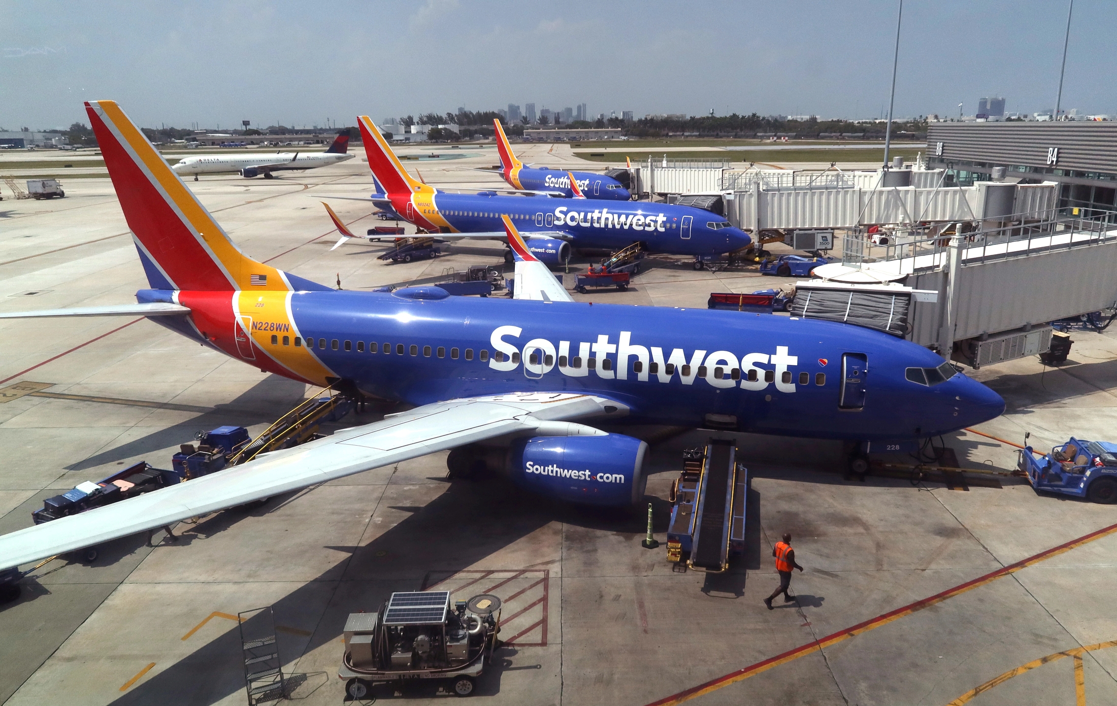 Southwest Airlines plans to cut 15% of its workforce, affecting about 1,750 employees, starting in late March. (Getty Images)