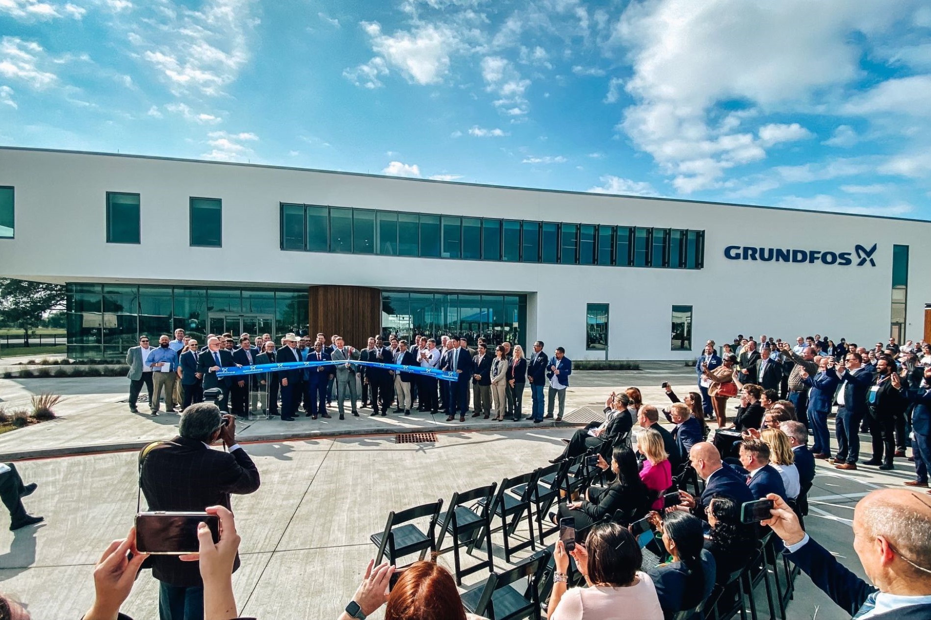 Grundfos, a Denmark-based water technologies company, opened its U.S. headquarters earlier this month in Brookshire, Texas, a small town outside of Houston. (Grundfos)
