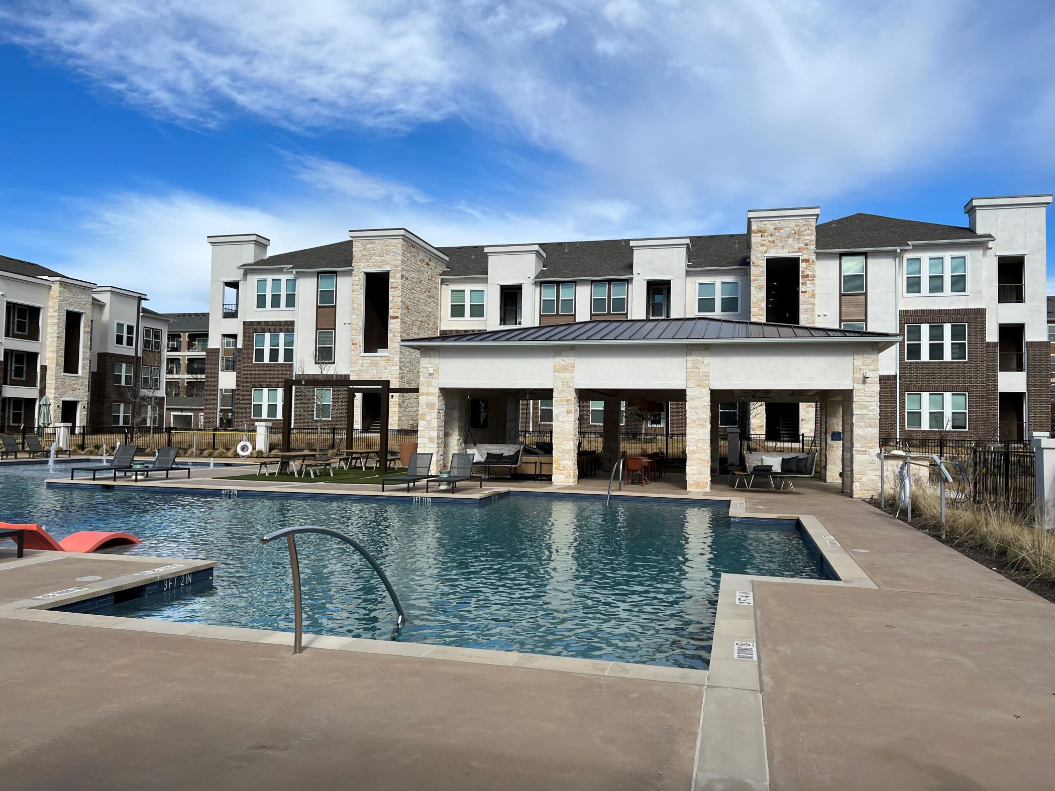 The Beacon at Pfluger Farm, a 258-unit multifamily development in Pflugerville, Texas, is one of two properties acquired by TerraCap Management. (BusinessWire)