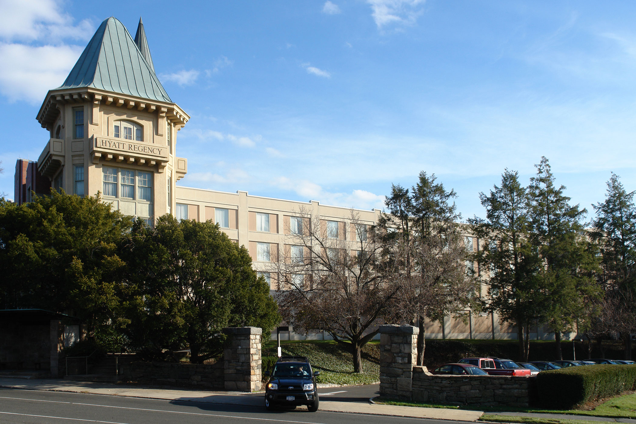 Trinity Real Estate Investments acquired the Hyatt Regency Greenwich in Connecticut in October. (CoStar)