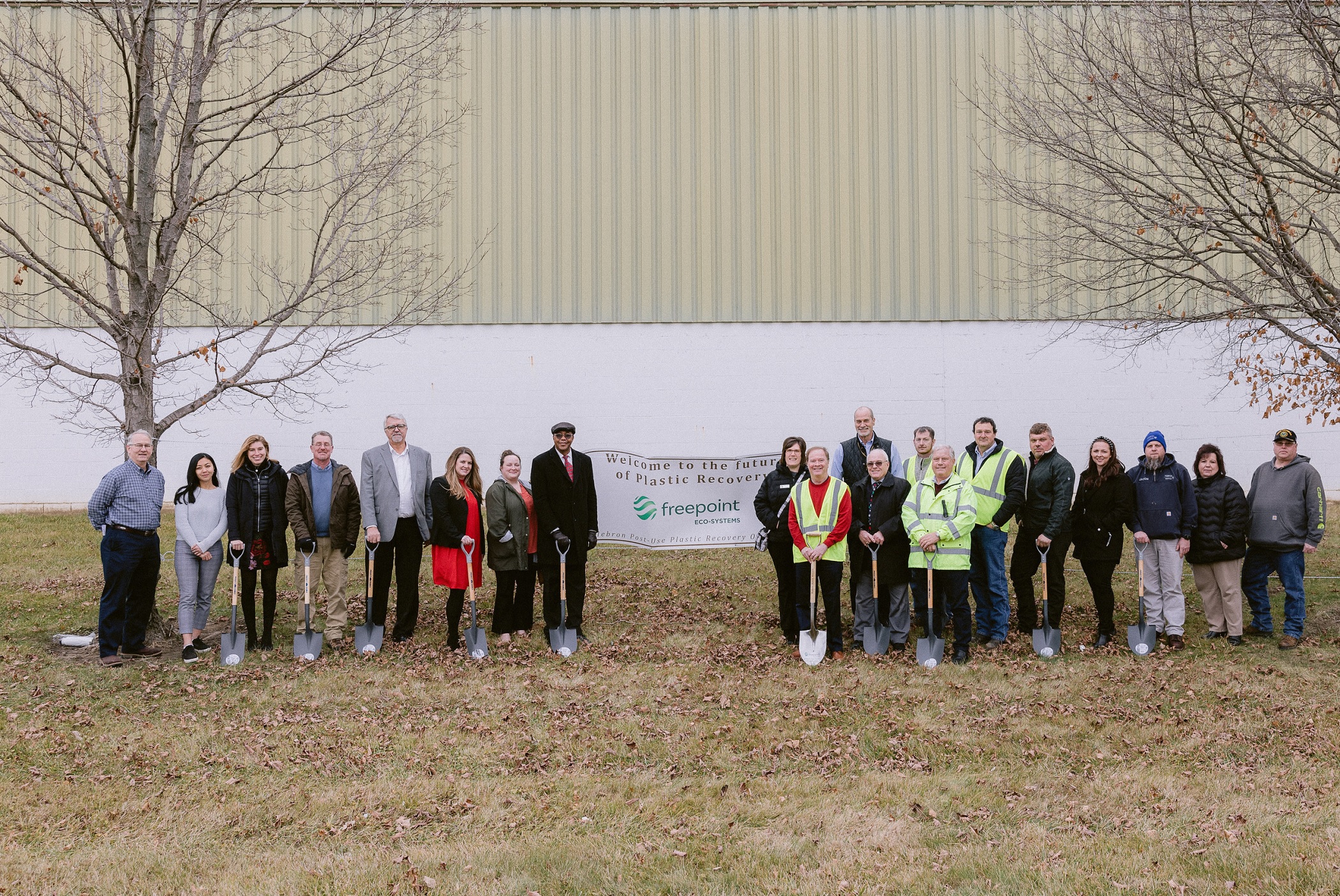 Freepoint Eco-Systems broke ground this week on its flagship advanced recycling facility in Hebron, Ohio. (Freepoint Eco-Systems)</p>
<h1  class=