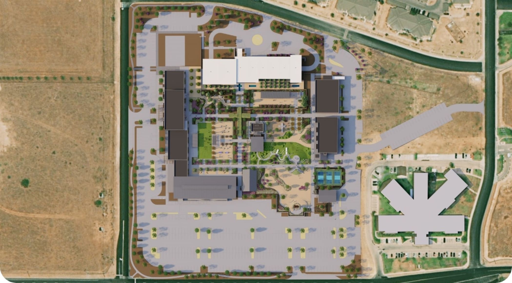 Work on the newest phase of Summit Center in Midland, Texas, is slated to begin soon. (Summit Center)