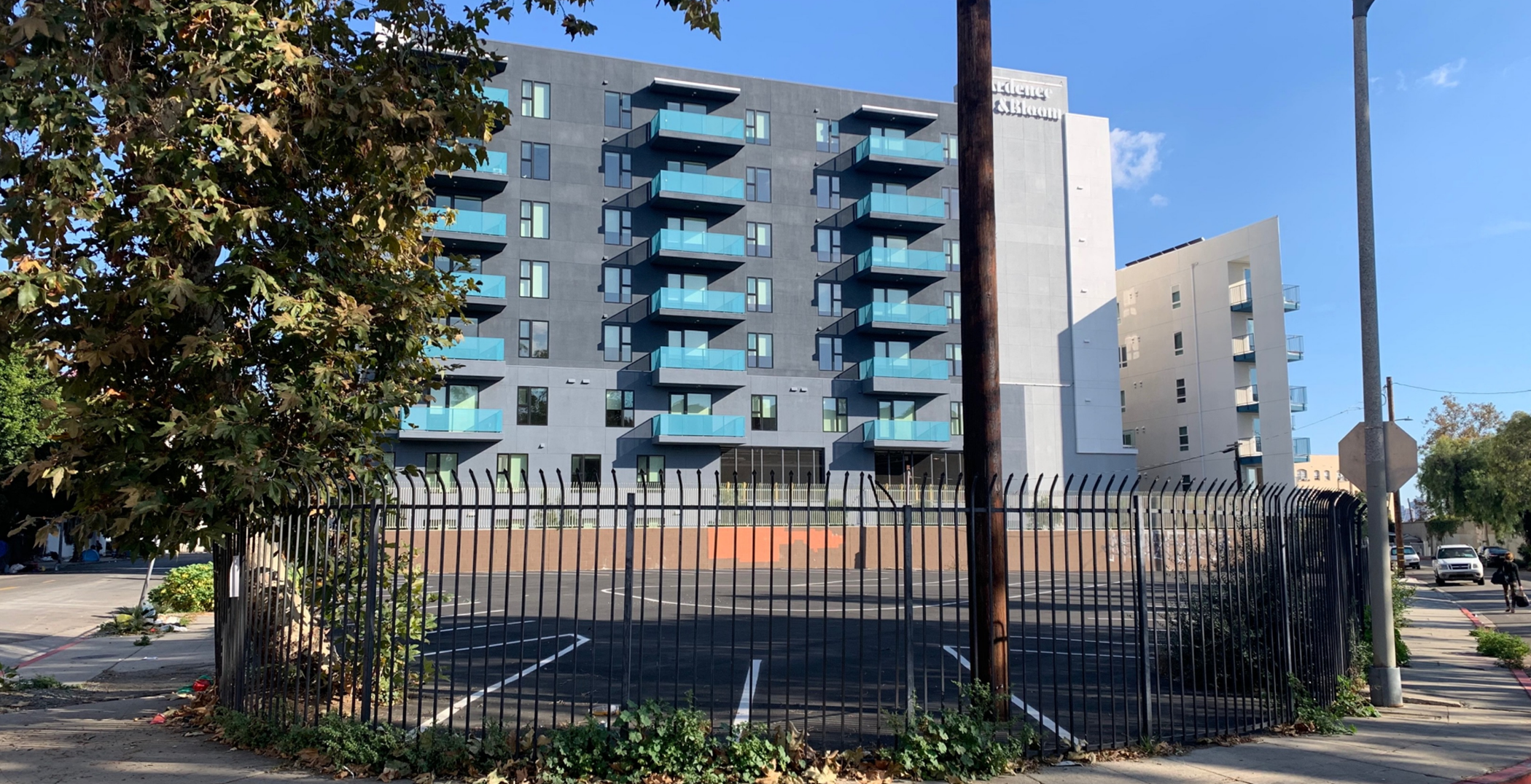 A vacant lot at at 5645 W. Fernwood Ave. may soon transform into one of the tallest, all-affordable housing towers in the city of Los Angeles. (City of Los Angeles)