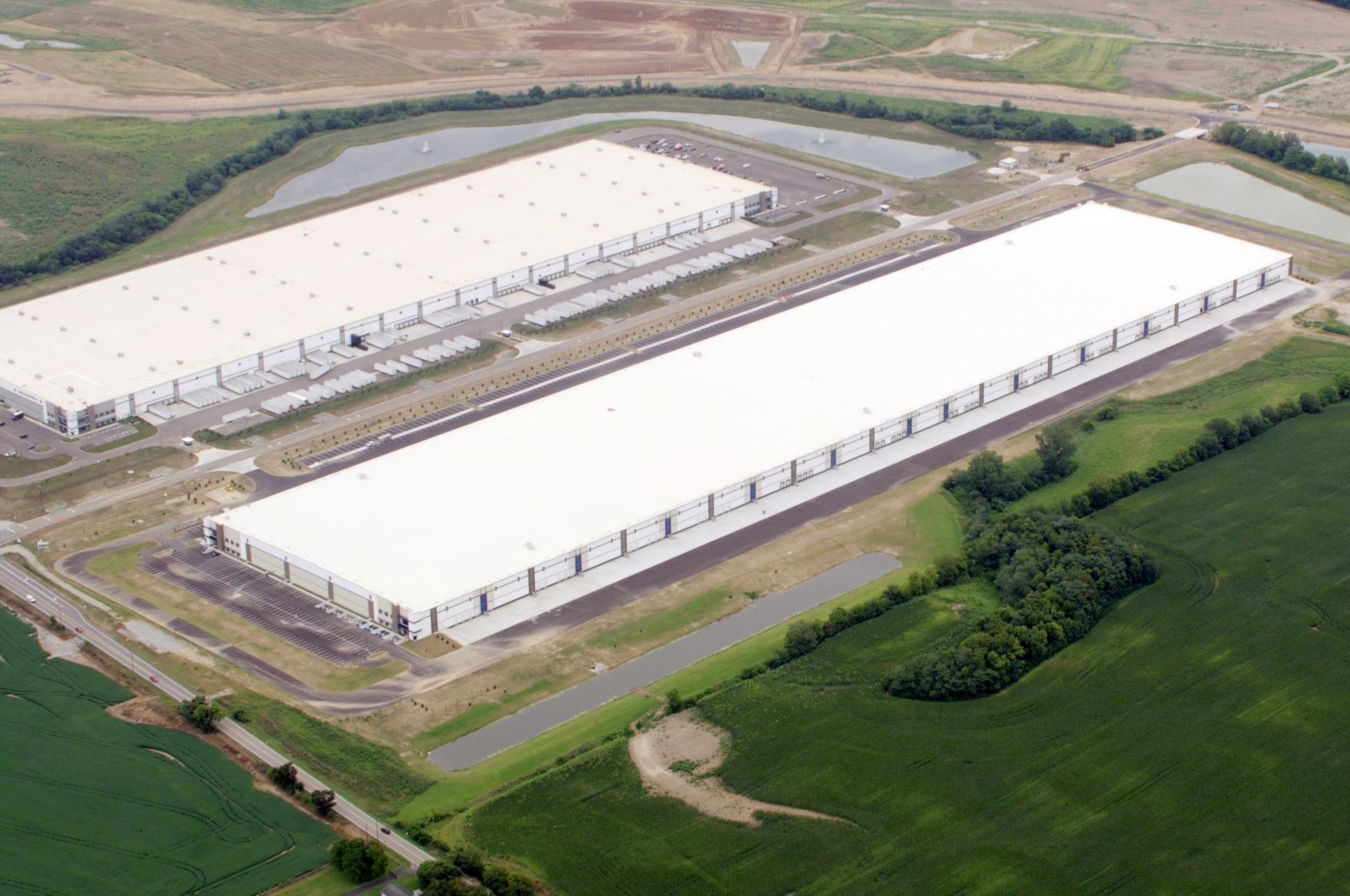 Aerial photo of Rickenbacker Exchange that was taken in September. (Jessica Broom/CoStar)