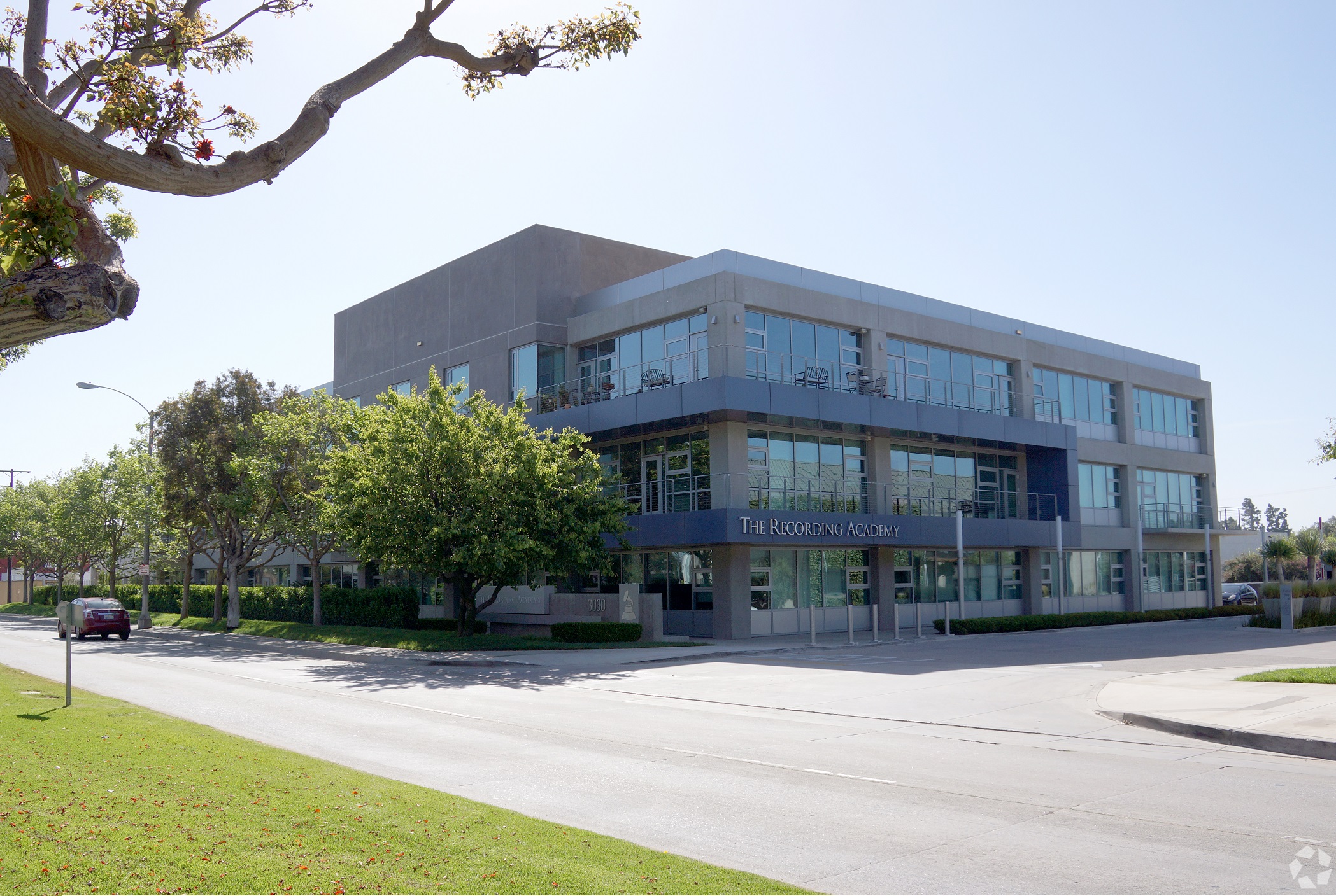 The Recording Academy's offices are at a roughly 69,000-square-foot building at 3030 W. Olympic Blvd. (Kevin Reece/CoStar)