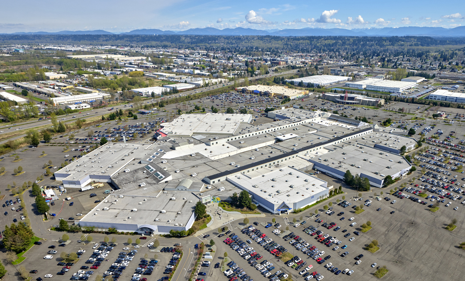 Outlet Collection Seattle in Auburn, Washington, opened as SuperMall of the Great Northwest in 1995. (Lightstone Group)
