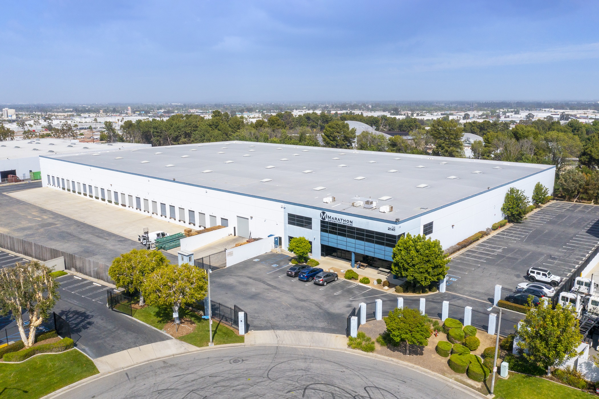 A unit of shipping company Maersk leased the entire roughly 133,000-square-foot industrial building at 2141 E. Paulhan St. in Rancho Dominguez, California. (CoStar) 