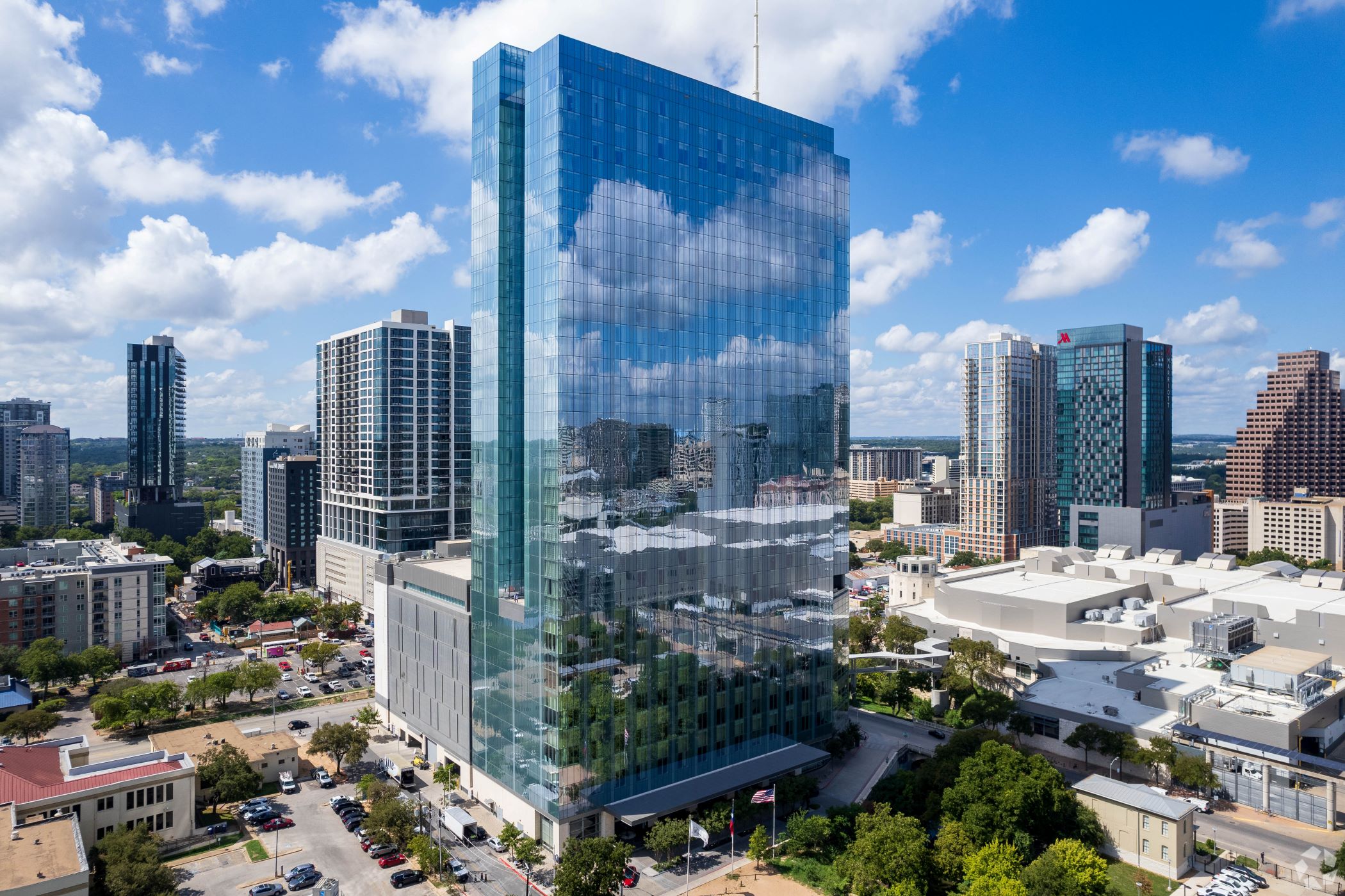 The Fairmont Austin's ownership group secured $430 million of refinancing. (CoStar)