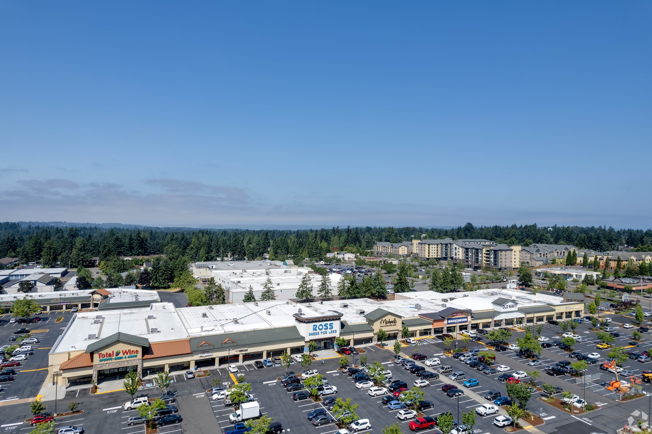 The Celebration Center shopping hub in Federal Way, Washington. (CoStar)