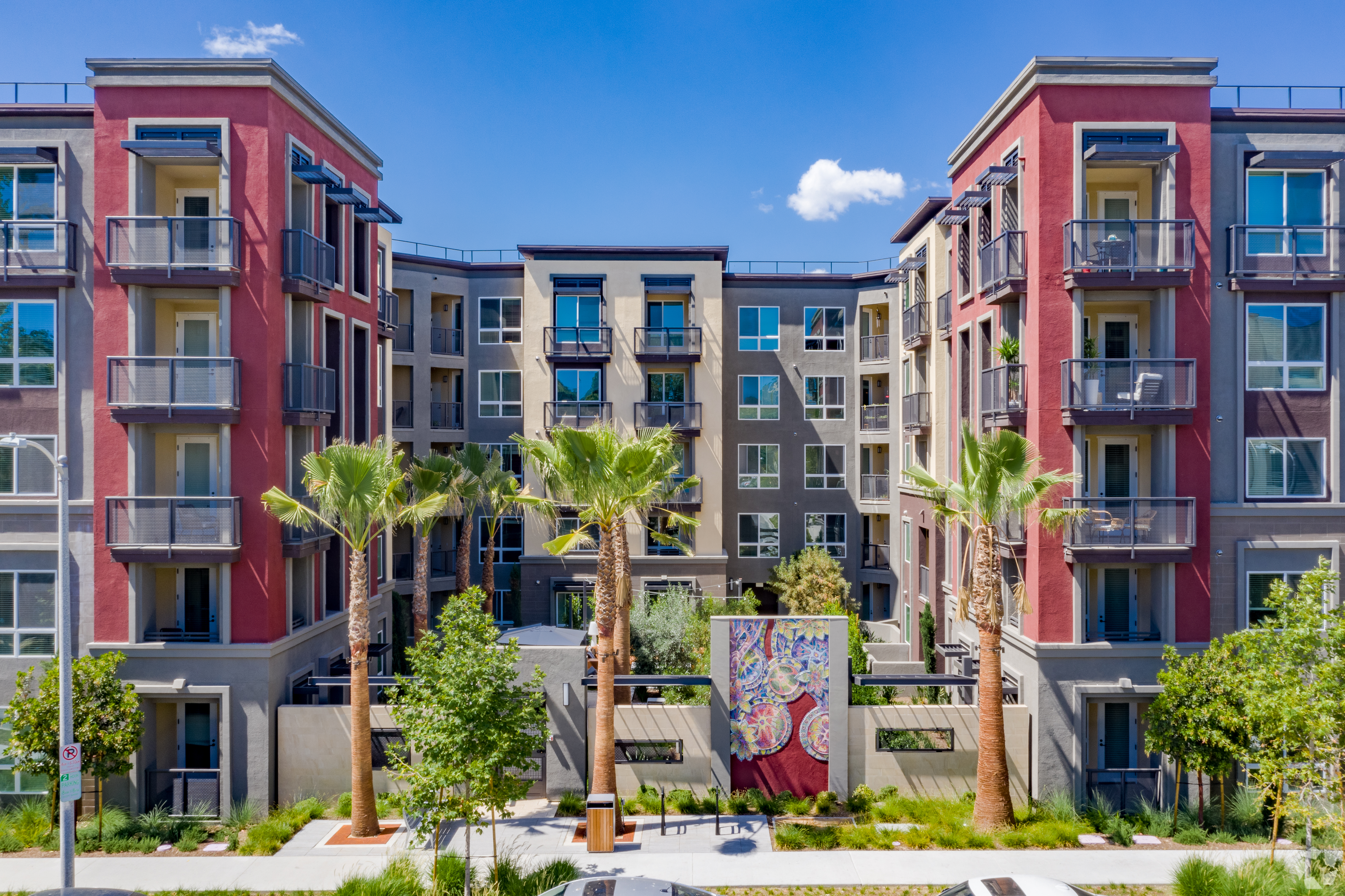 The Housing Authority of the City of Los Angeles added the 335-unit Clarendon Apartments in Woodland Hills, California, to its portfolio. (CoStar)