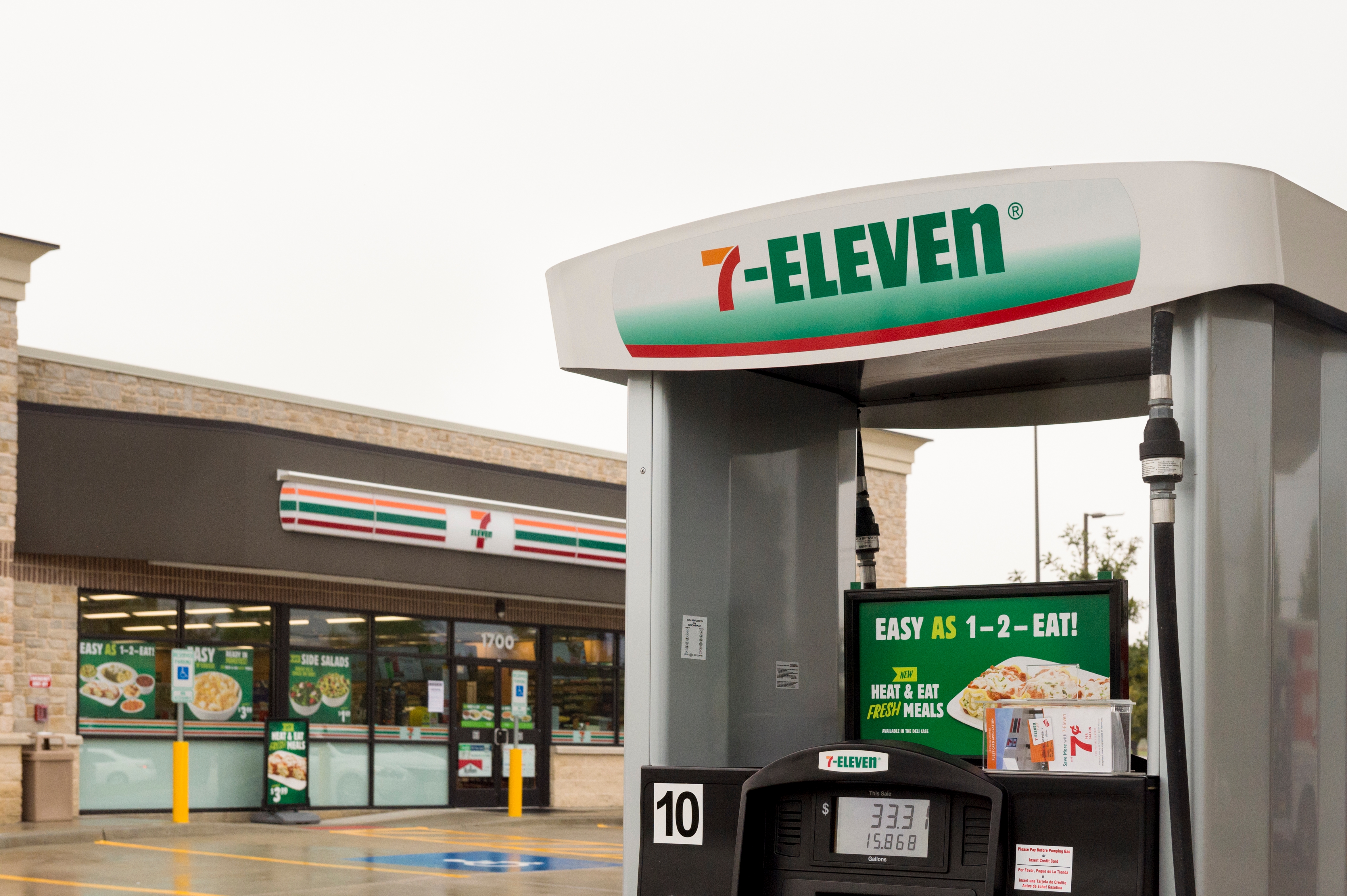 Convenience store chains like 7-Eleven are expanding offerings of ready-made food since they carry higher profit margins than sales of gasoline. (7-Eleven)