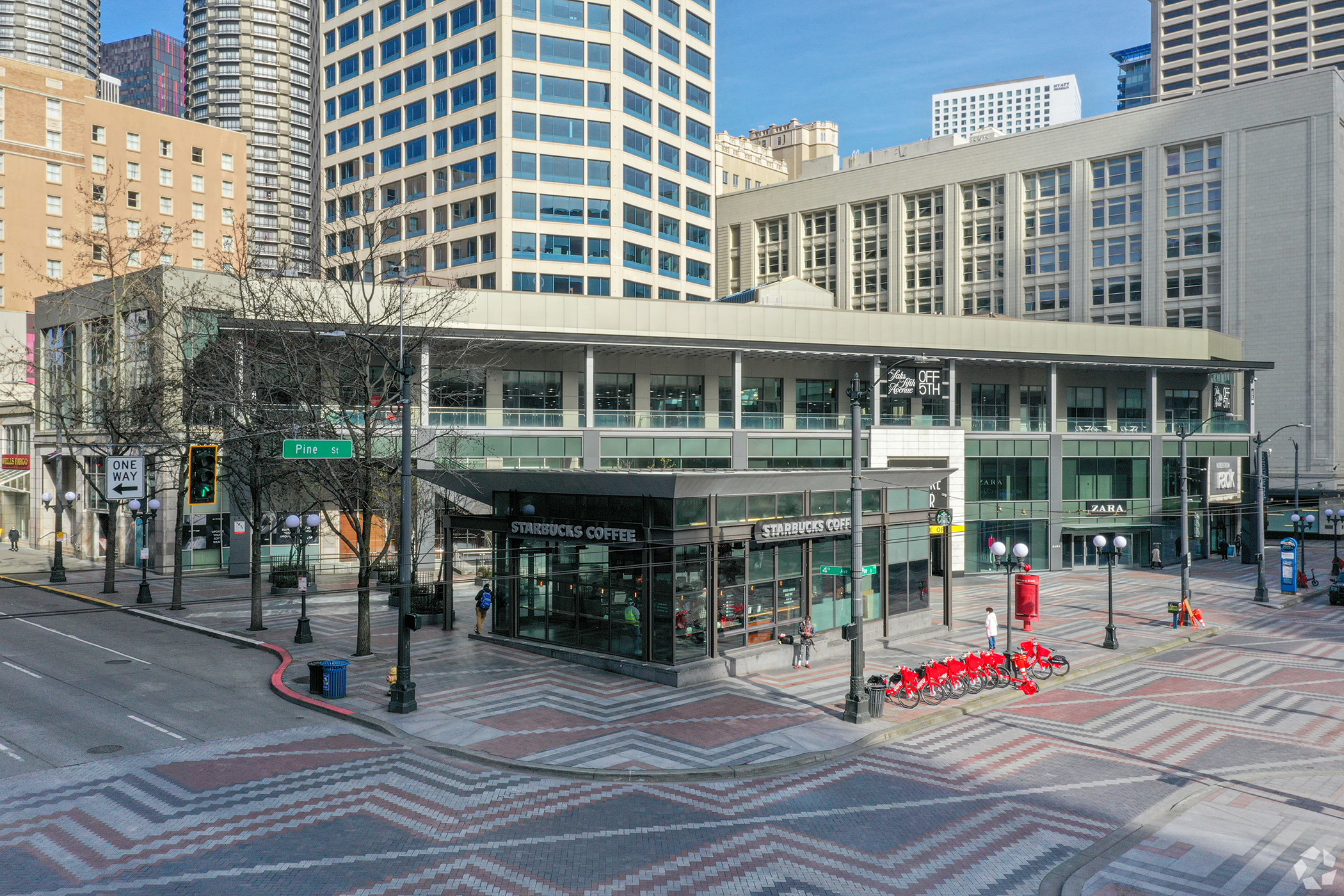 Saks Off 5th plans to close its 36,000-square-foot store in downtown Seattle's Westlake Center by July 20. (CoStar)