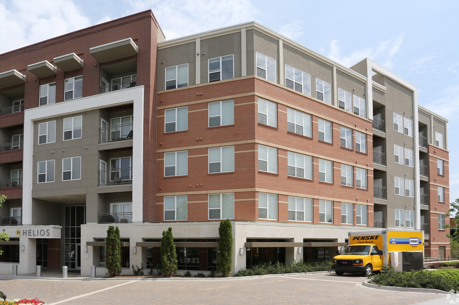 Blackstone Group has sold The Helios apartment complex in the Denver Tech Center neighborhood as demand for housing in the region climbs. (CoStar) 