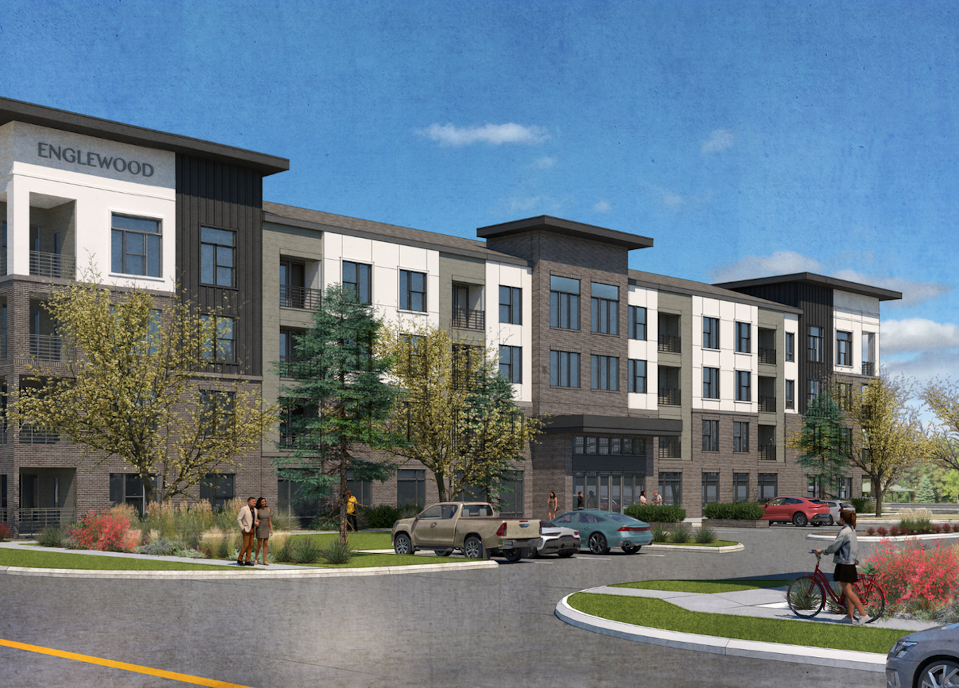 Embrey Partners, a San Antonio-based multifamily developer, plans to build a 395-unit complex in Englewood, Colorado. (Embrey Partners) 