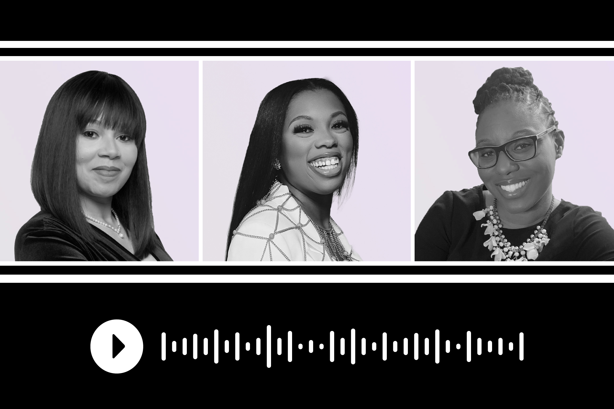 Amina James, Ed.D., Davonne Reaves and Acquania Escarne