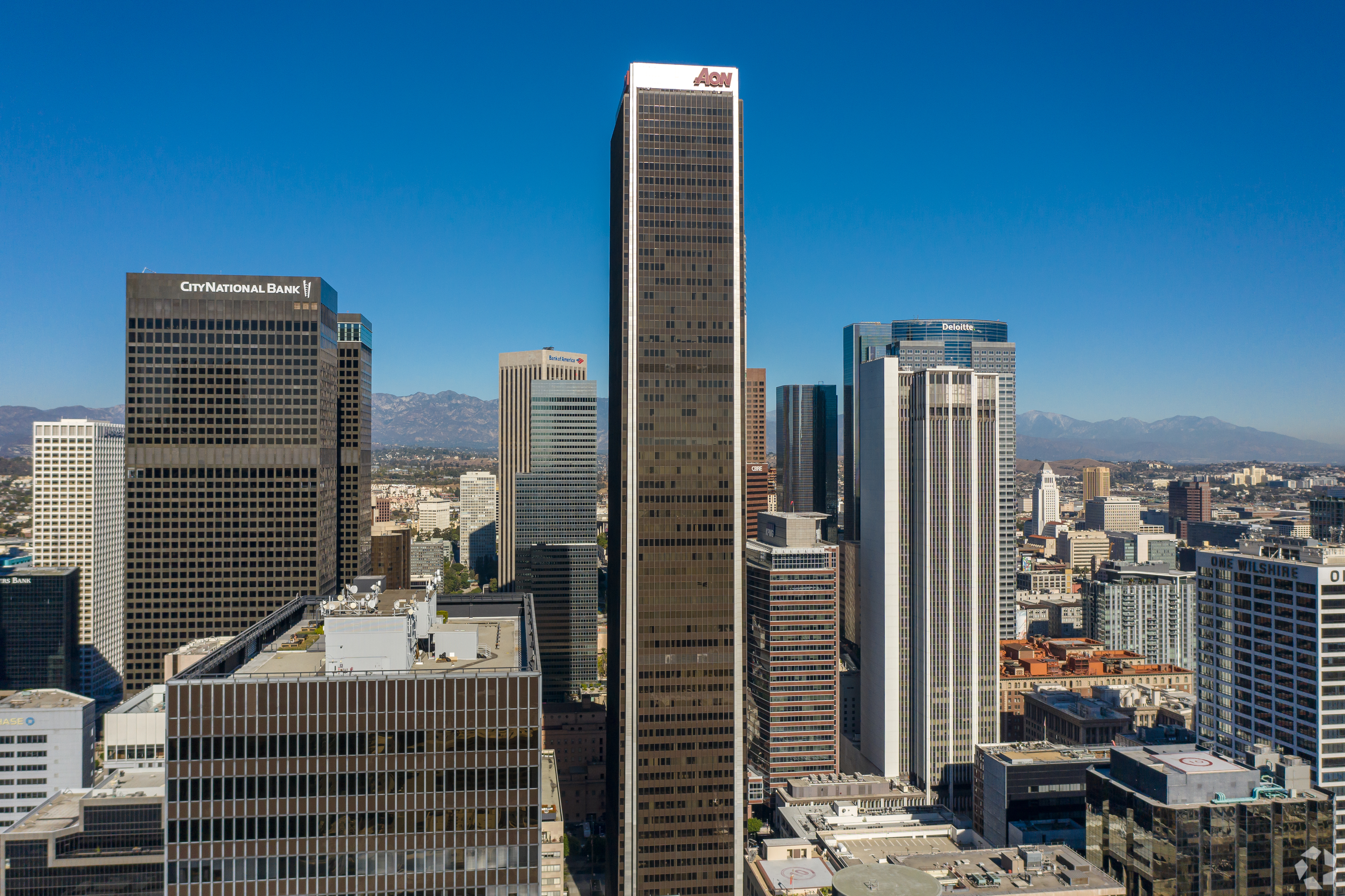 Colliers was awarded the exclusive leasing and property management assignment for Aon Center, a 1.1 million-square-foot office tower at 707 Wilshire Blvd. in Los Angeles. (CoStar)