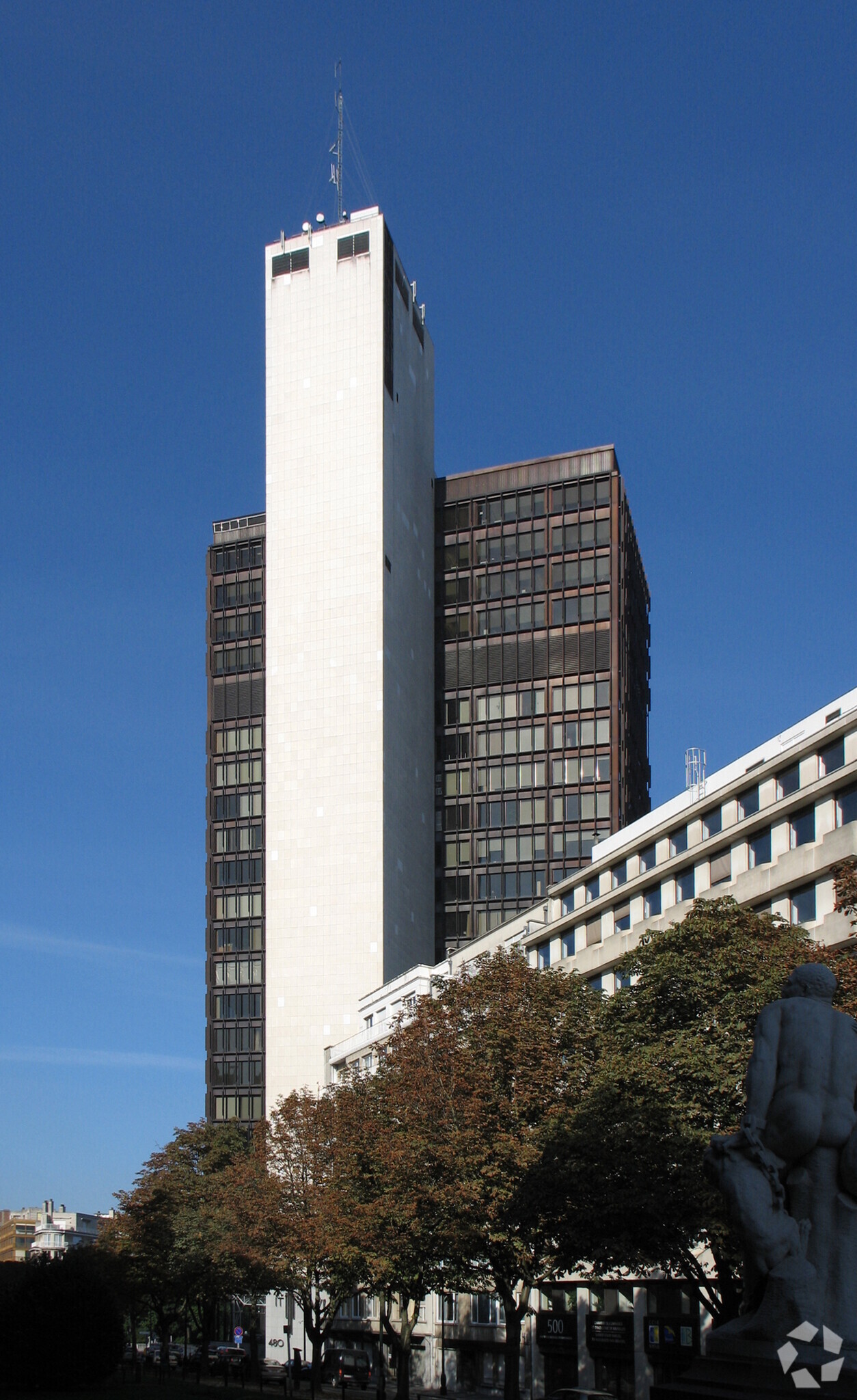 AG Real Estate Puts Brussels Tower Up for Sale