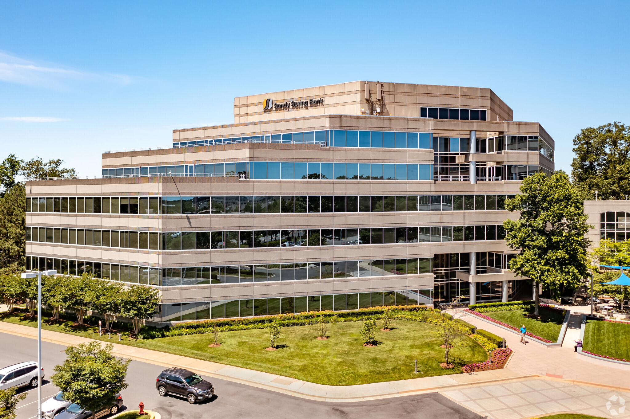 The two office buildings in Rockville, Maryland, comprise about 266,000 square feet. (CoStar)