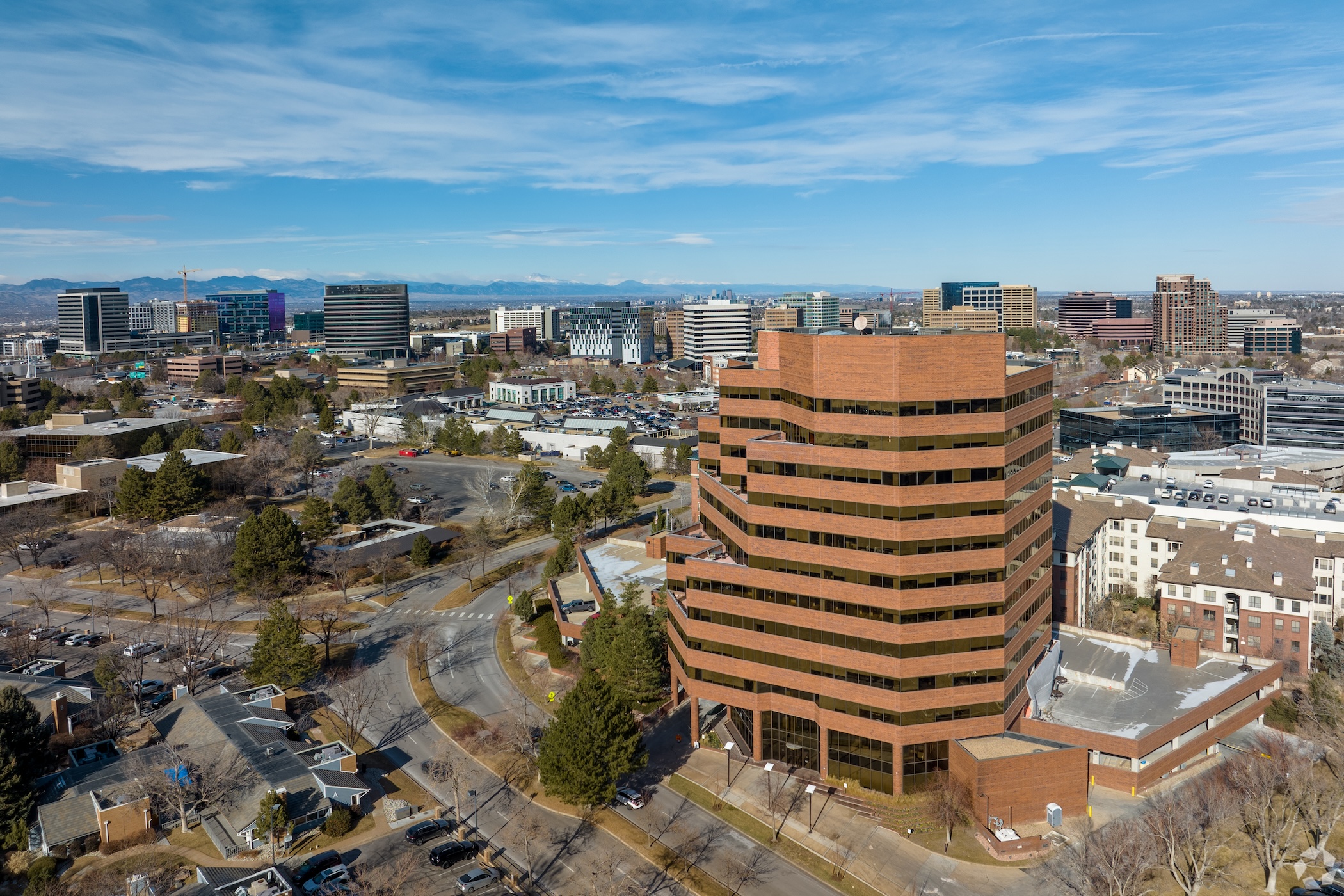 The Prentice Plaza office building in the Denver Tech Center area is the latest discounted deal to close in the desirable employment hub. (CoStar) 