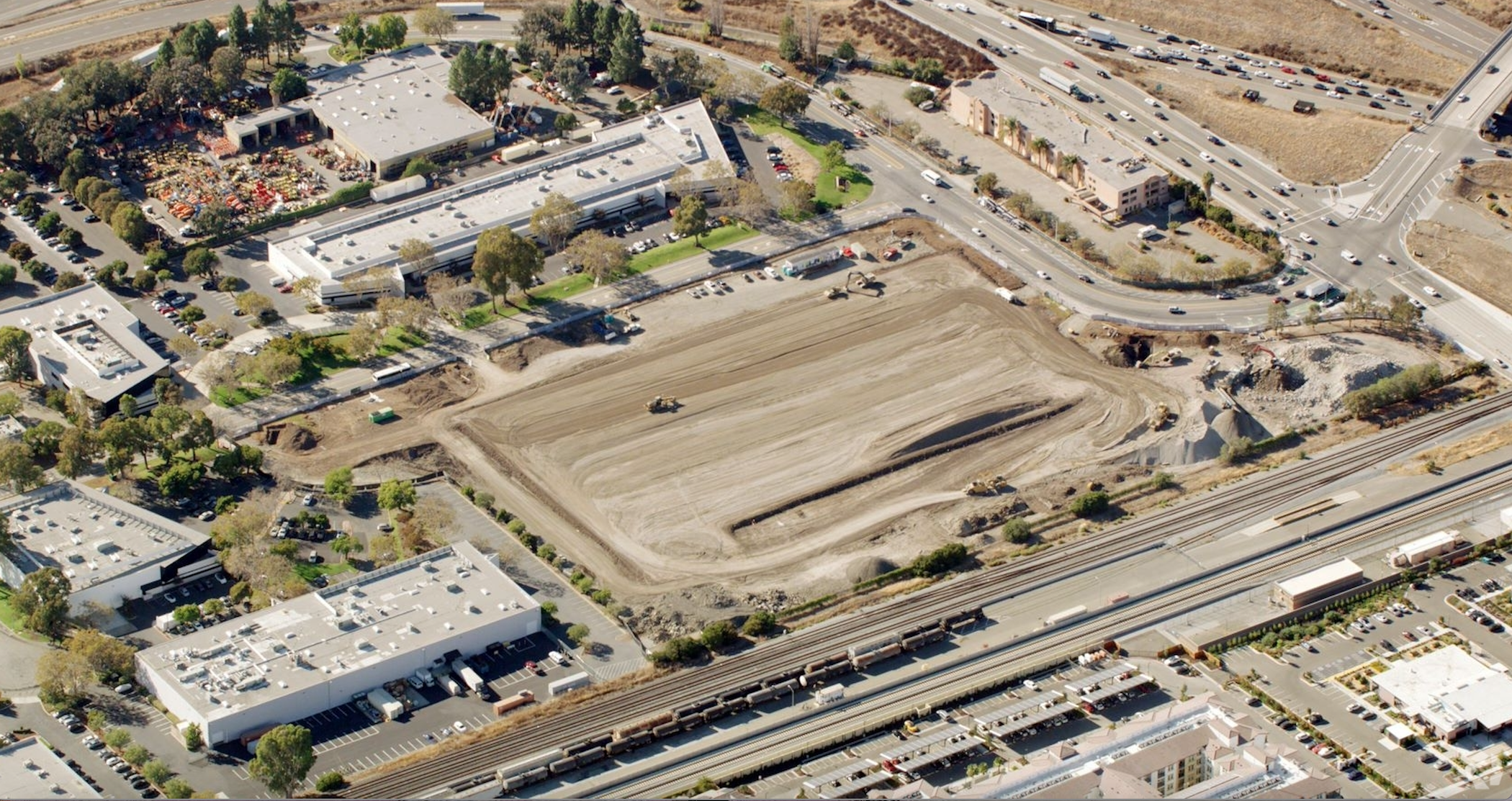 Link Logistics, the industrial investment arm of private equity giant Blackstone, began construction on the Frontier Elm Business Center on a speculative basis. (CoStar) 