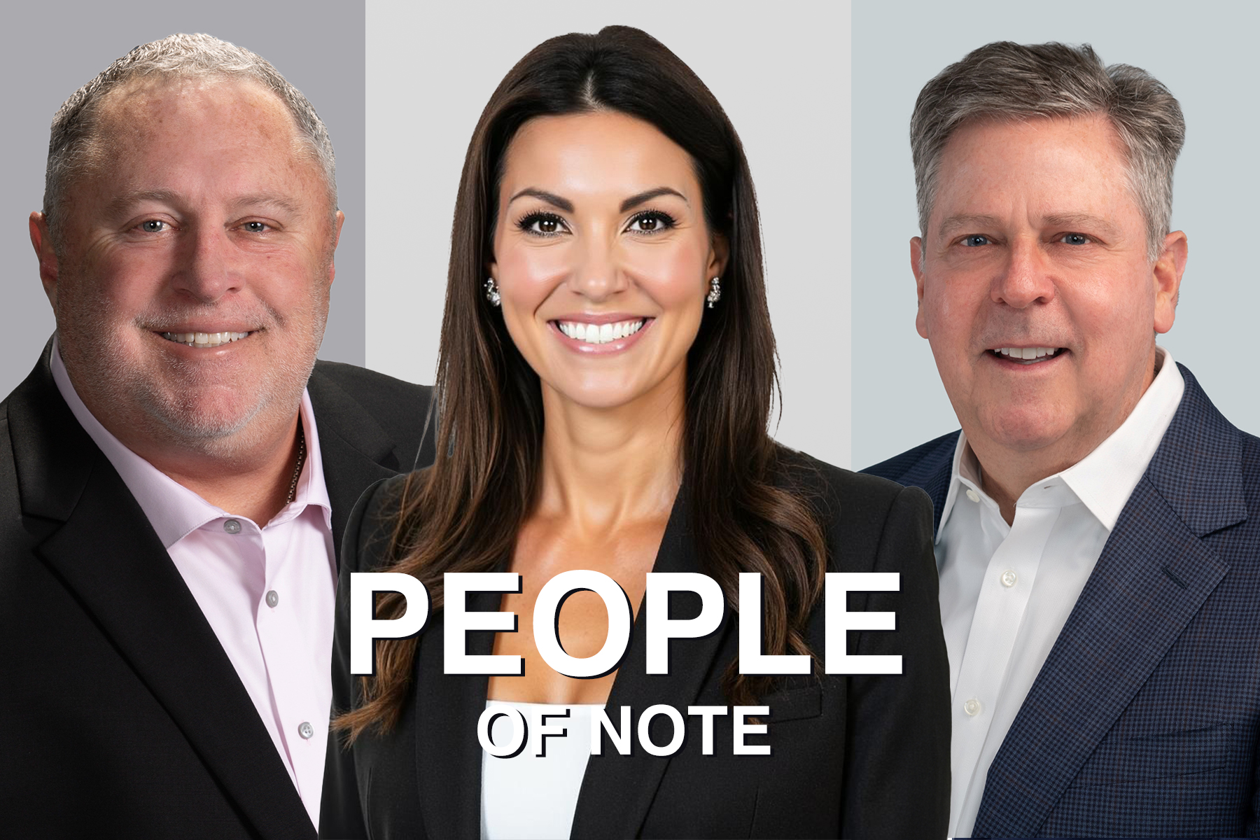 From left: Art Carll (Cushman & Wakefield), Christina Cotter (Newmark), Greg Engler (CBRE)