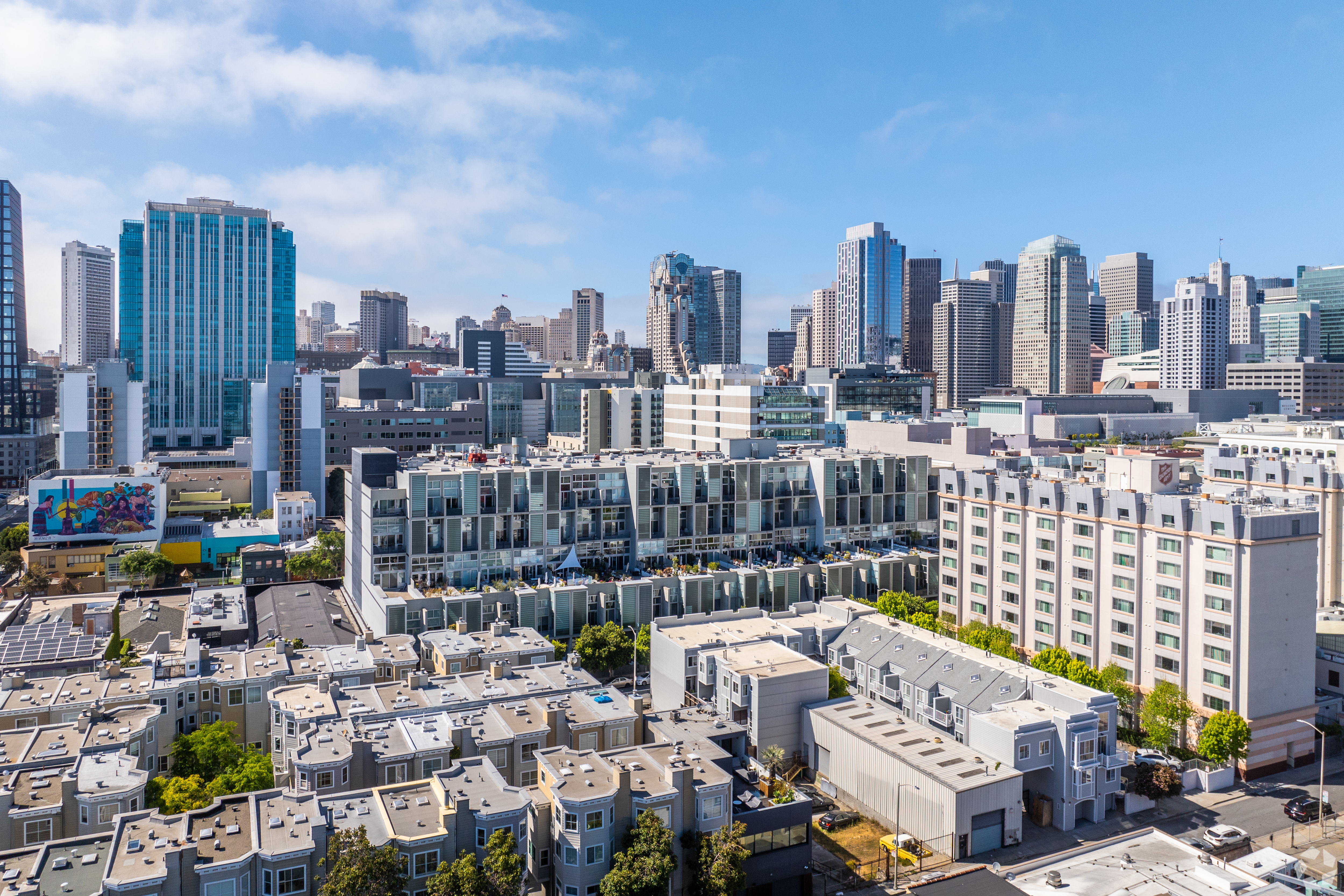Some previously challenged multifamily markets, such as San Francisco, have posted substantial improvements over the past year. (Anthony Lindsey/CoStar)