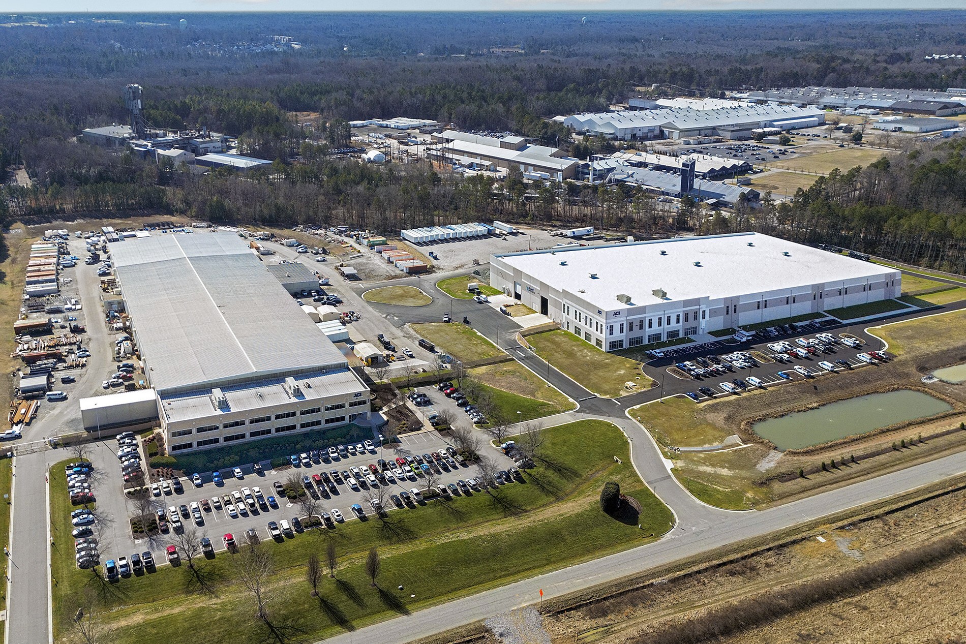 Atlantic Constructors opened a second building next to its existing facility at 1401 Battery Brooke Parkway in Richmond, Virginia. (Atlantic Constructors)