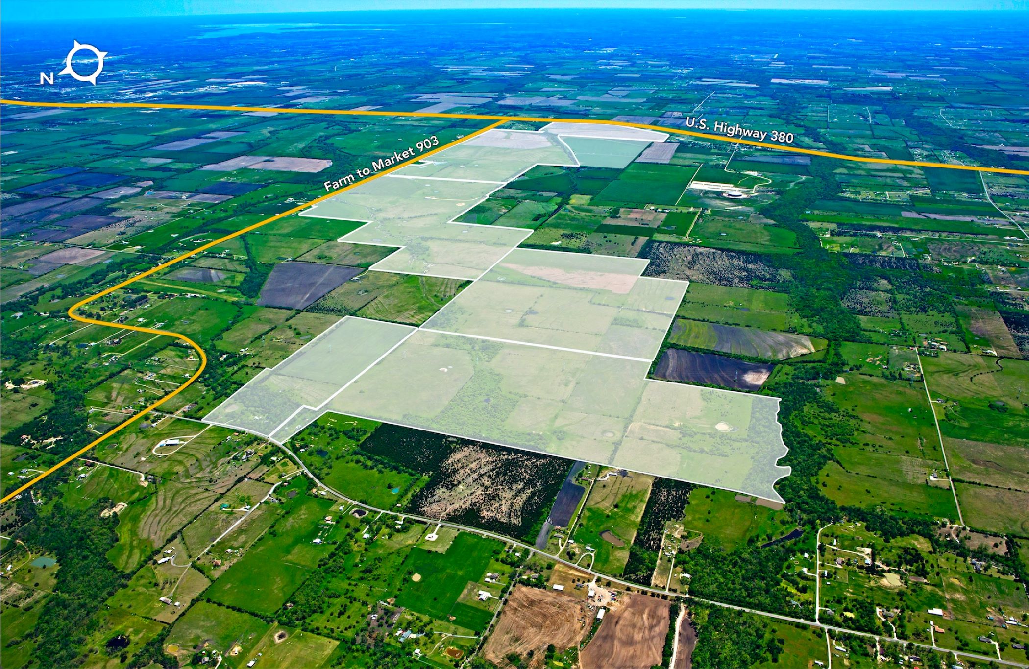 Walton Global sold 703 acres in North Texas in Hunt County. (Walton Global)
