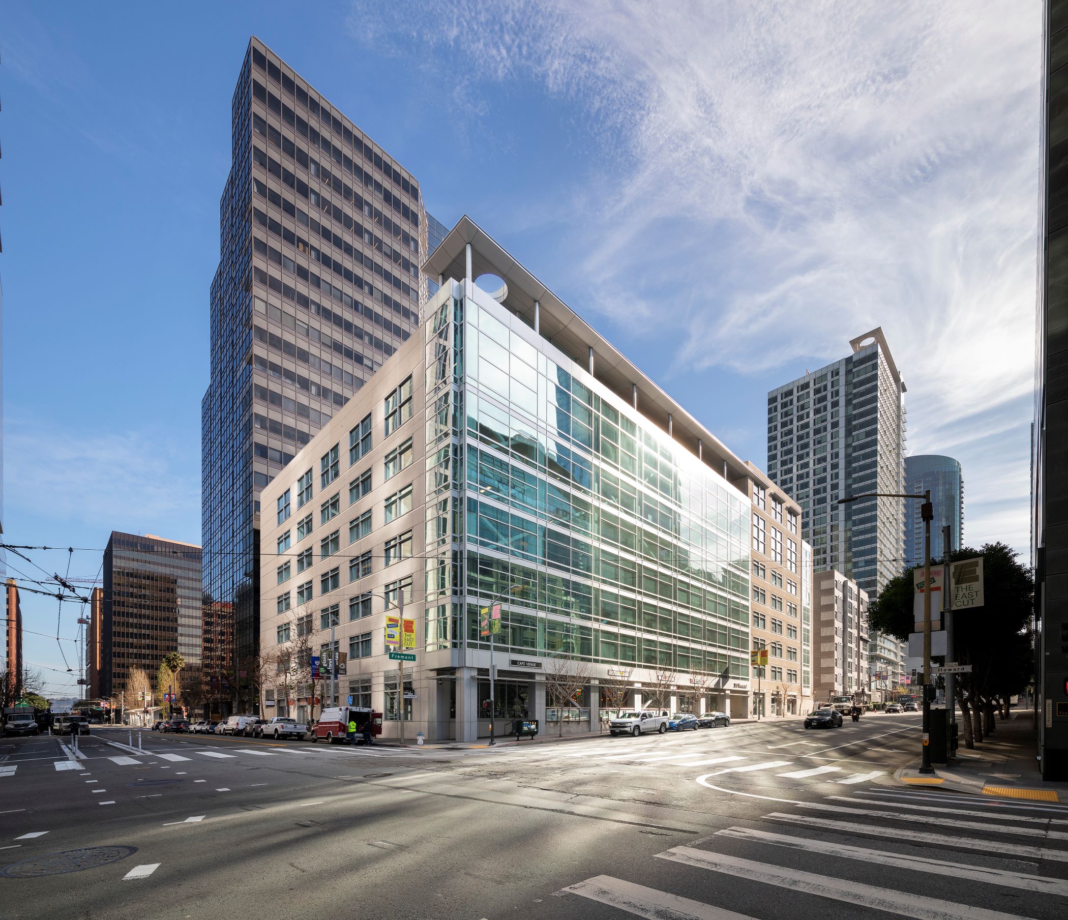 Google has cut its footprint at 215 Fremont St. in San Francisco's South of Market neighborhood. (CoStar)