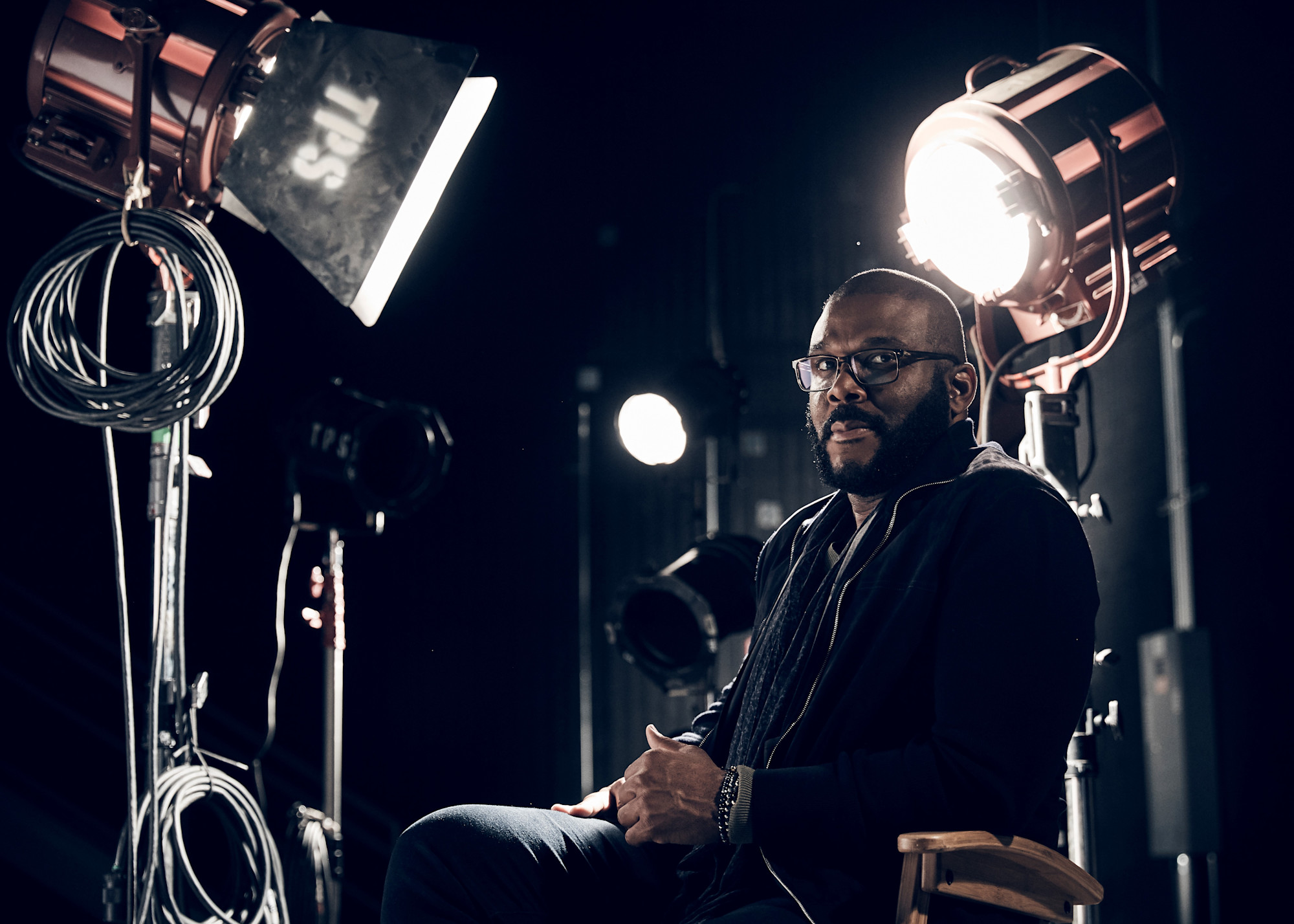 Tyler Perry, who has a multiyear deal to produce content for streaming giant Netflix, has plans to add a mixed-use development next to his large studio campus in Atlanta. (Netflix)