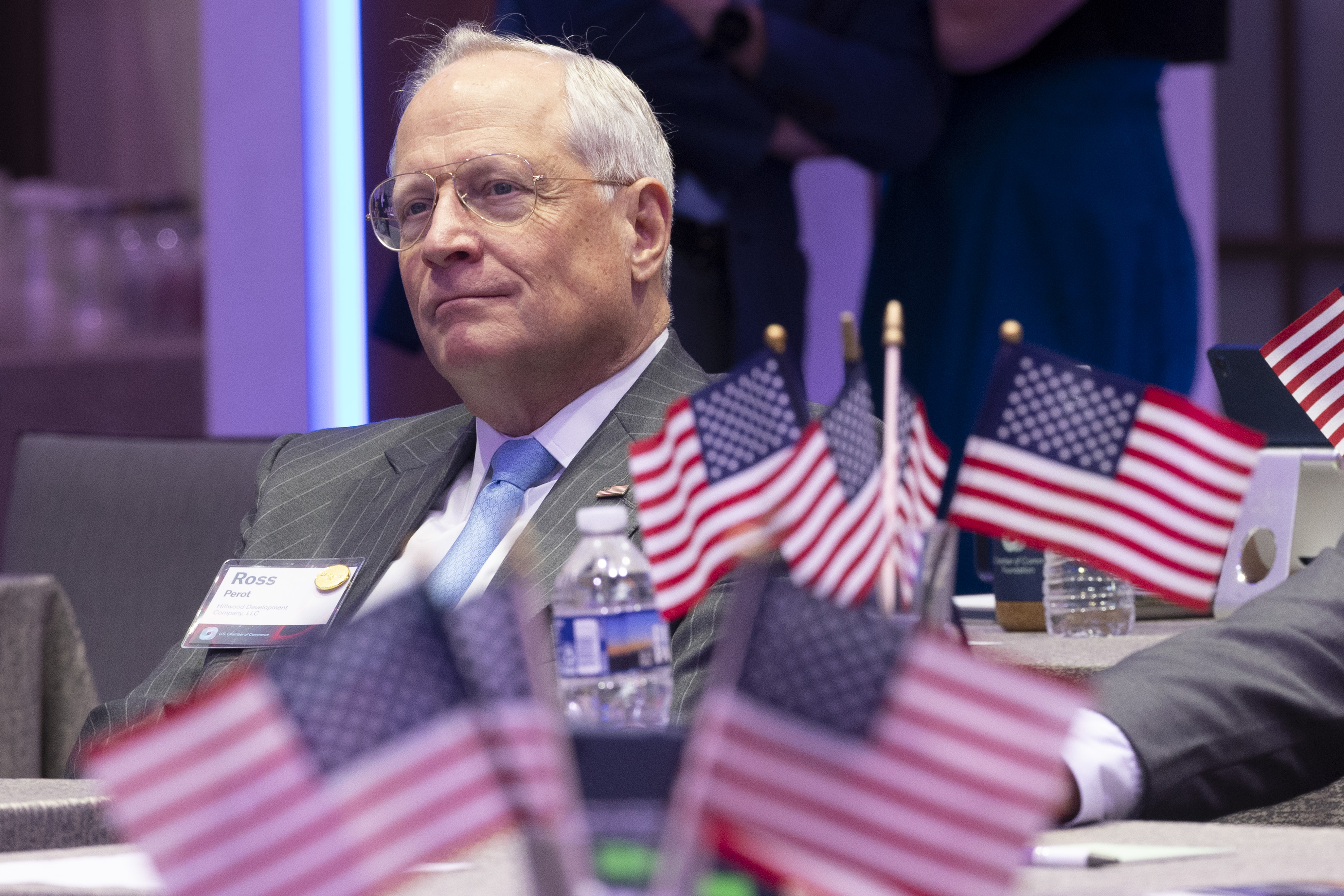 Ross Perot Jr., seen here at a U.S. Chamber of Commerce event, has begun his two-year term as board chair of the business lobbying group. (Hillwood)
