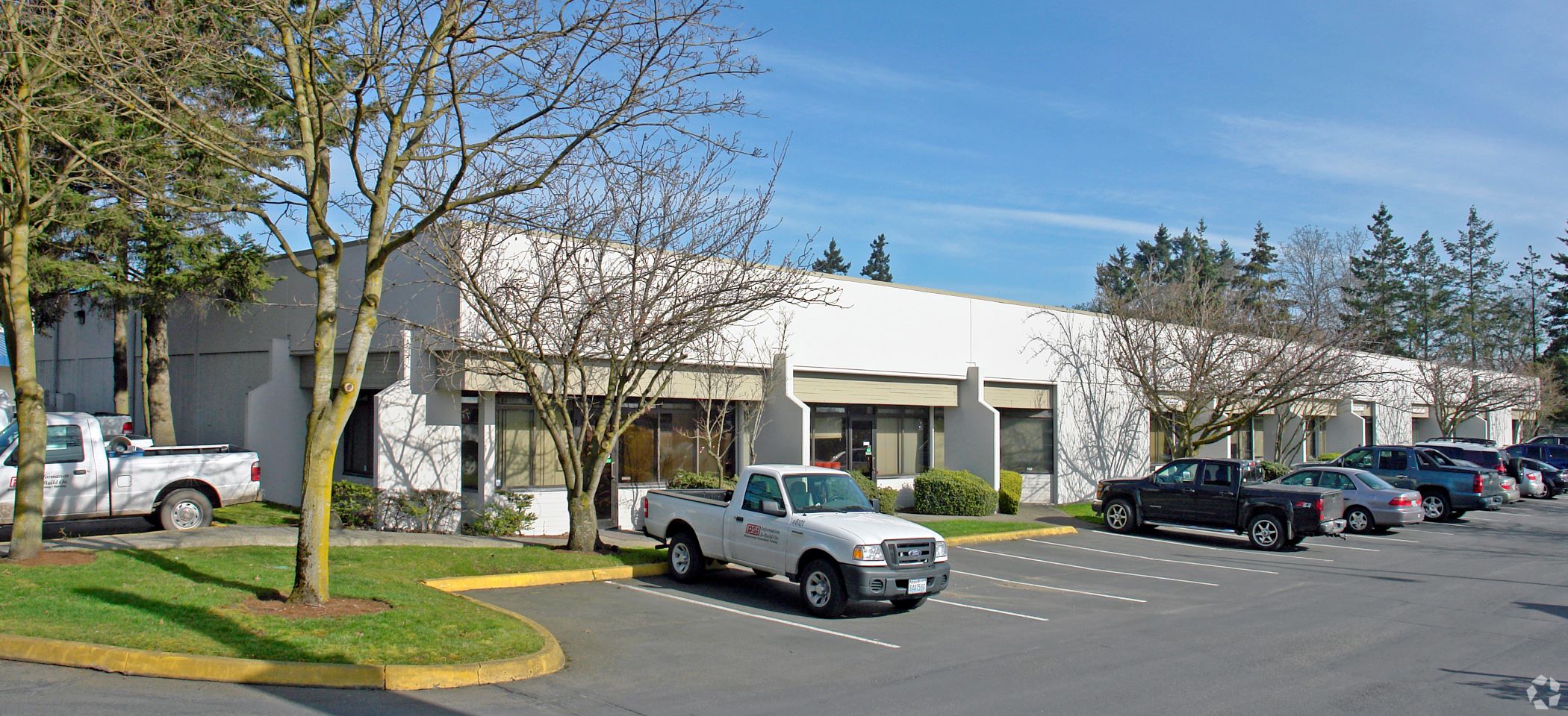 The Lakewood Business Park, including Building H at 10025 S. Tacoma Way in Tacoma, nearly doubled in price in less than two years. (CoStar)