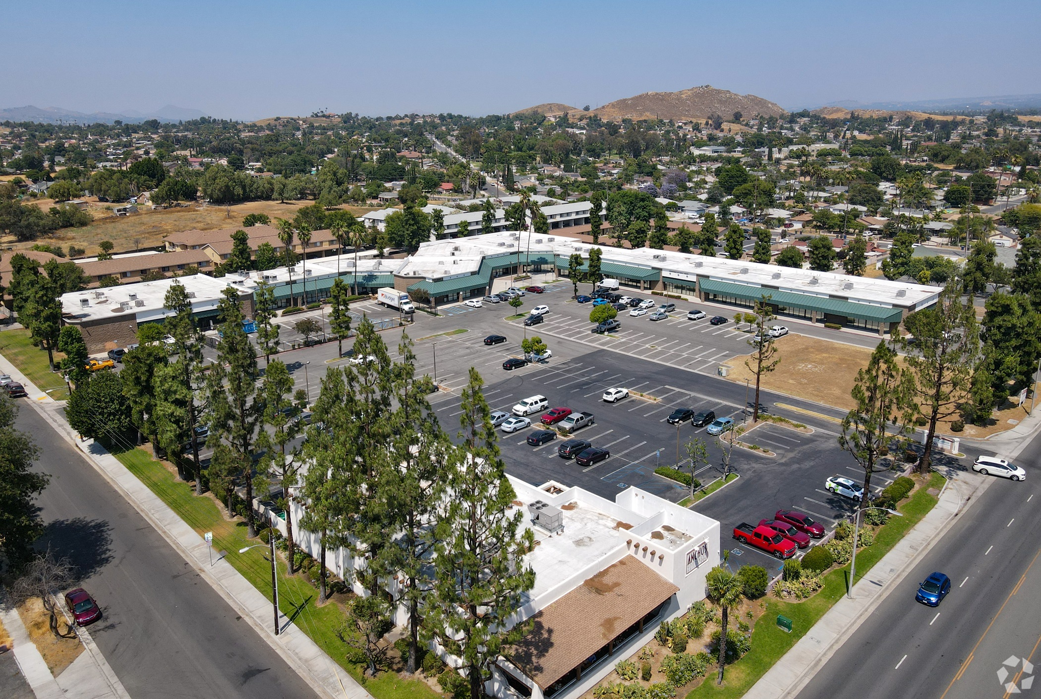 The office complex at 10769 Hole Ave. rests about 4 acres. (CoStar)