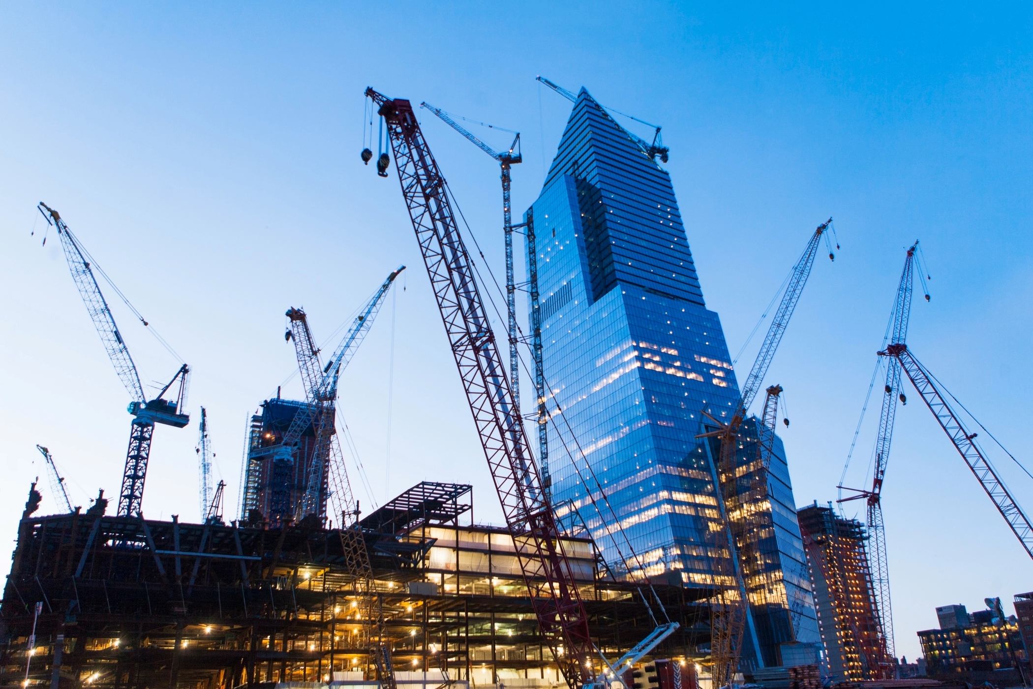 Commercial construction activity could remain muted for the rest of 2023, according to Dodge Construction Network. (Getty Images)