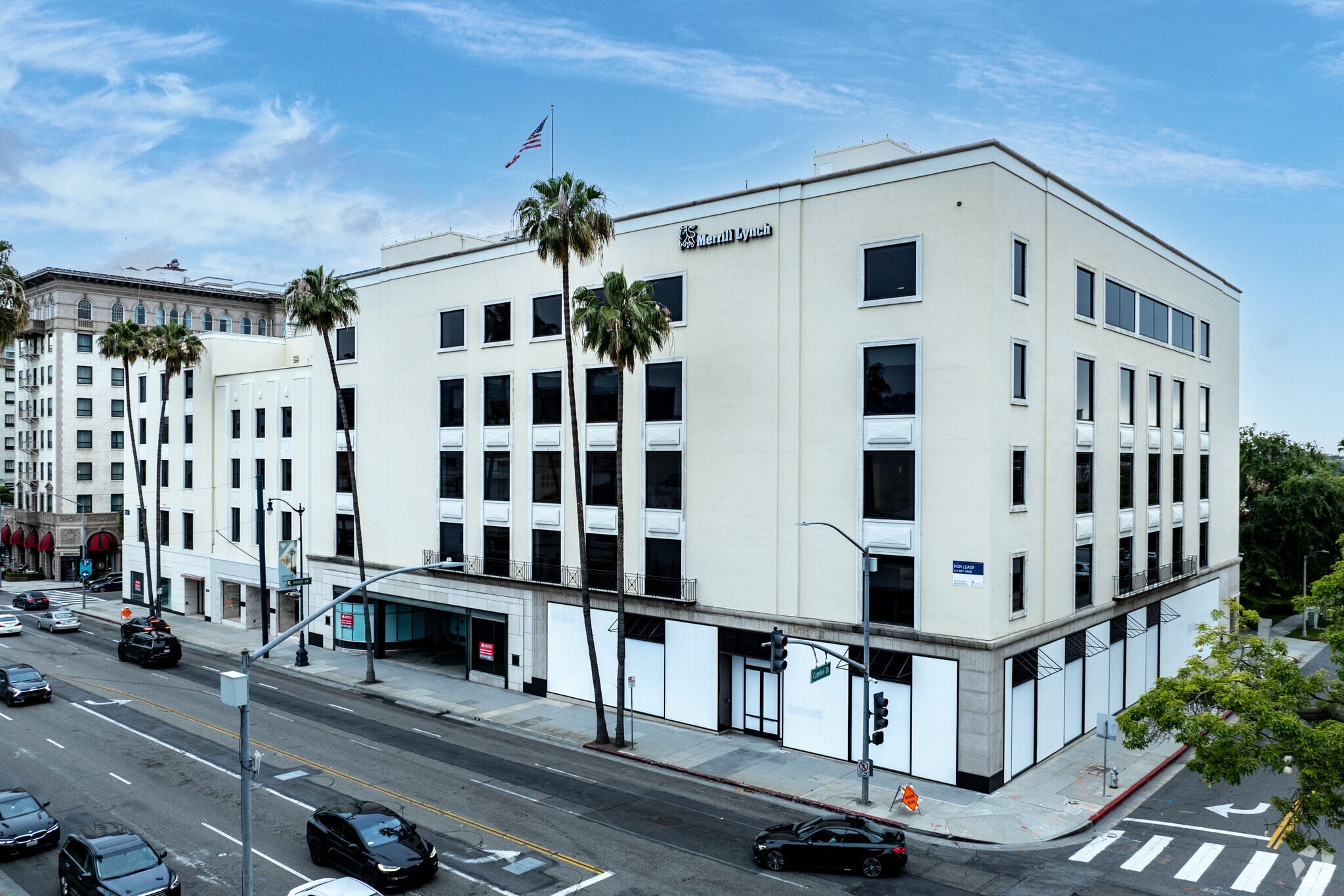 Investment firm Nuveen sold a three-building office and retail complex in Beverly Hills, California, in one of the Los Angeles region's largest deals of the past year. (CoStar)