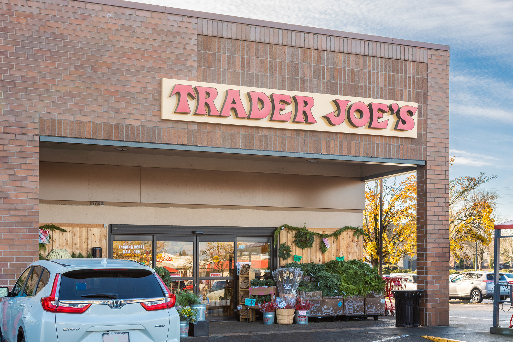 Beaverton Town Square near Portland, Oregon, is anchored by Trader Joe's and was built in 1981.  (CoStar) 