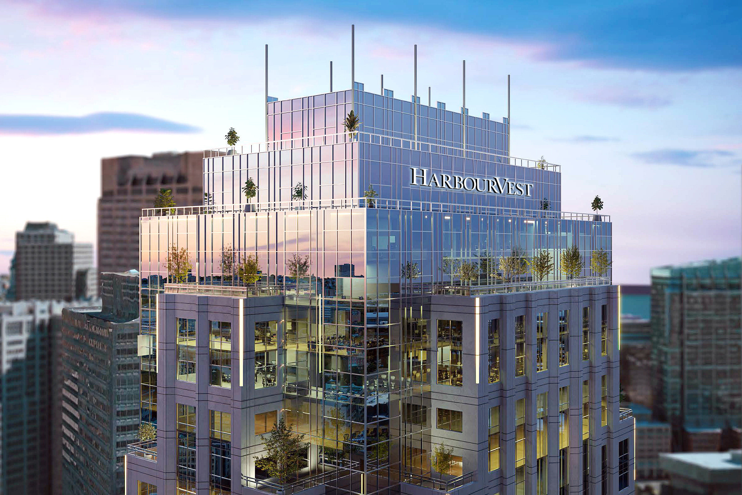 HarbourVest Partners is taking over as anchor tenant at Fortis Property Group’s One Lincoln office tower in Boston. (Fortis Property Group)