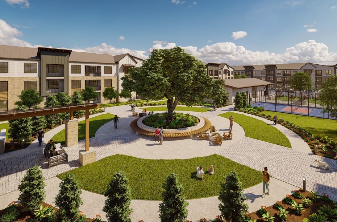 Wayfinder Real Estate and Read King broke ground on The Oak at Katy Park, a 348-unit multifamily development in the Katy, Texas, area. (Buie & Co.)