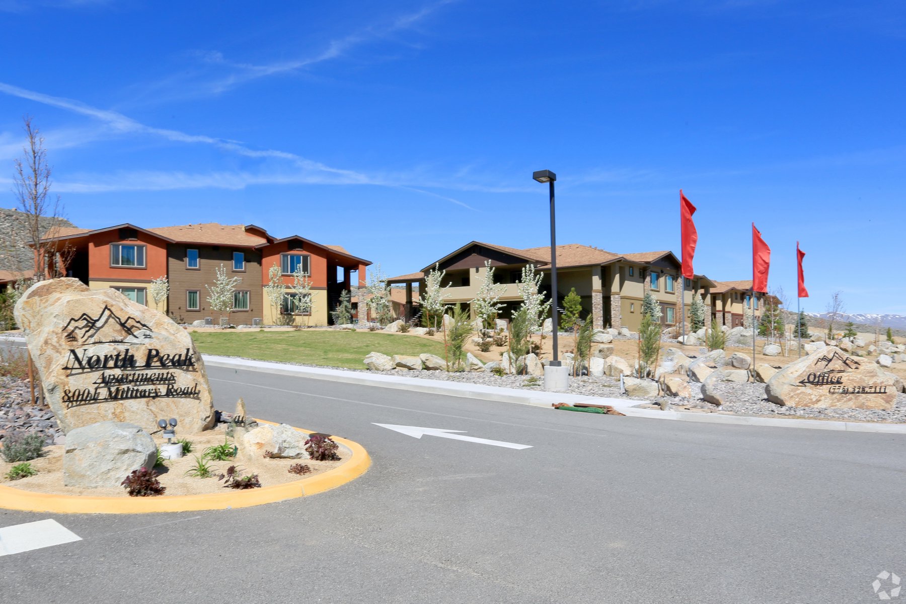 The ERGS portfolio includes the North Peak Apartments on 8001 Military Road in Reno, Nevada. (CoStar)