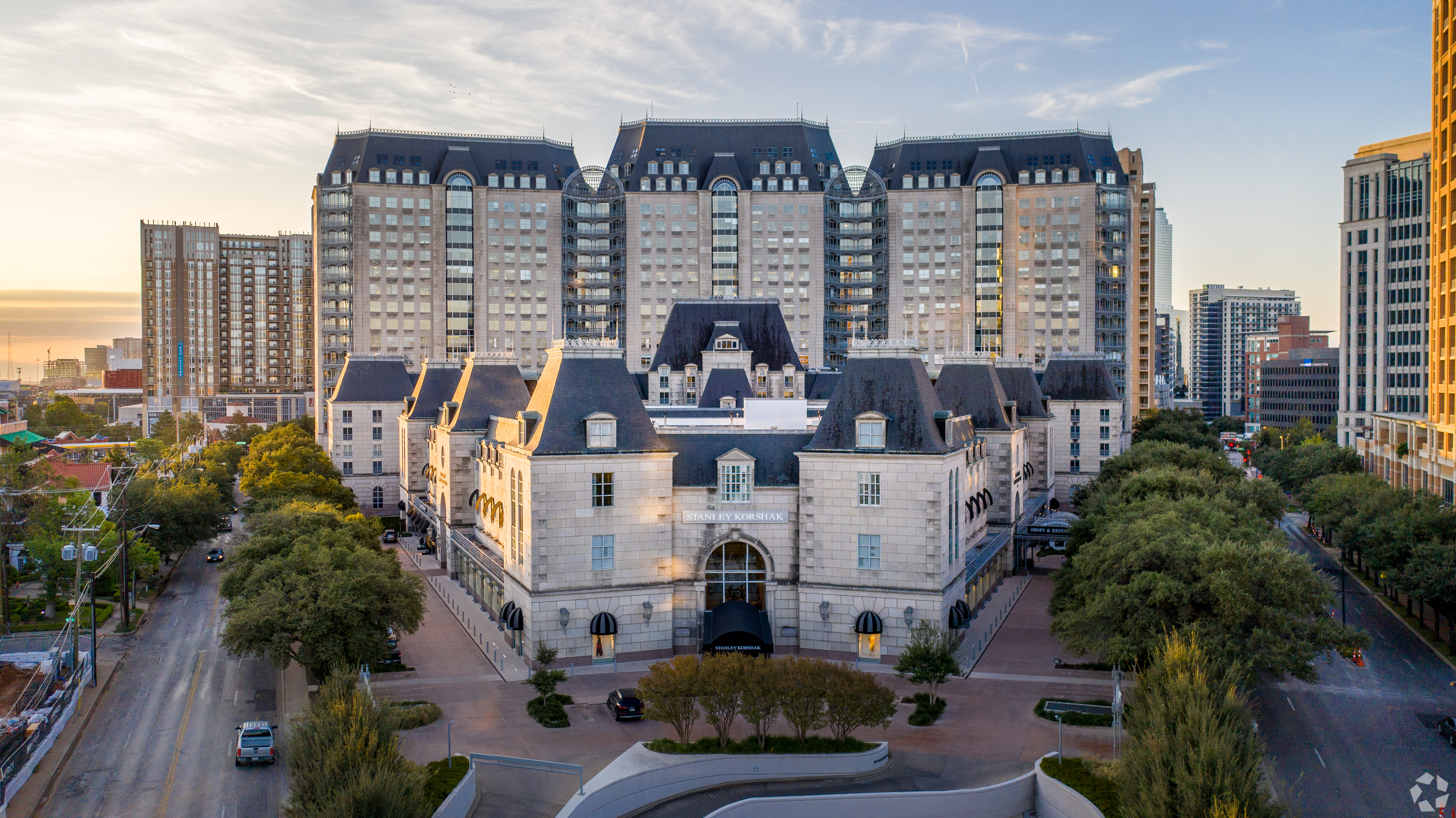 Luxury retailer Stanley Korshak, seen here, at The Crescent in Uptown Dallas is being acquired for an undisclosed sum by Connecticut-based Mitchells. The two-floor shop gives Mitchells a foothold in Texas. (CoStar)