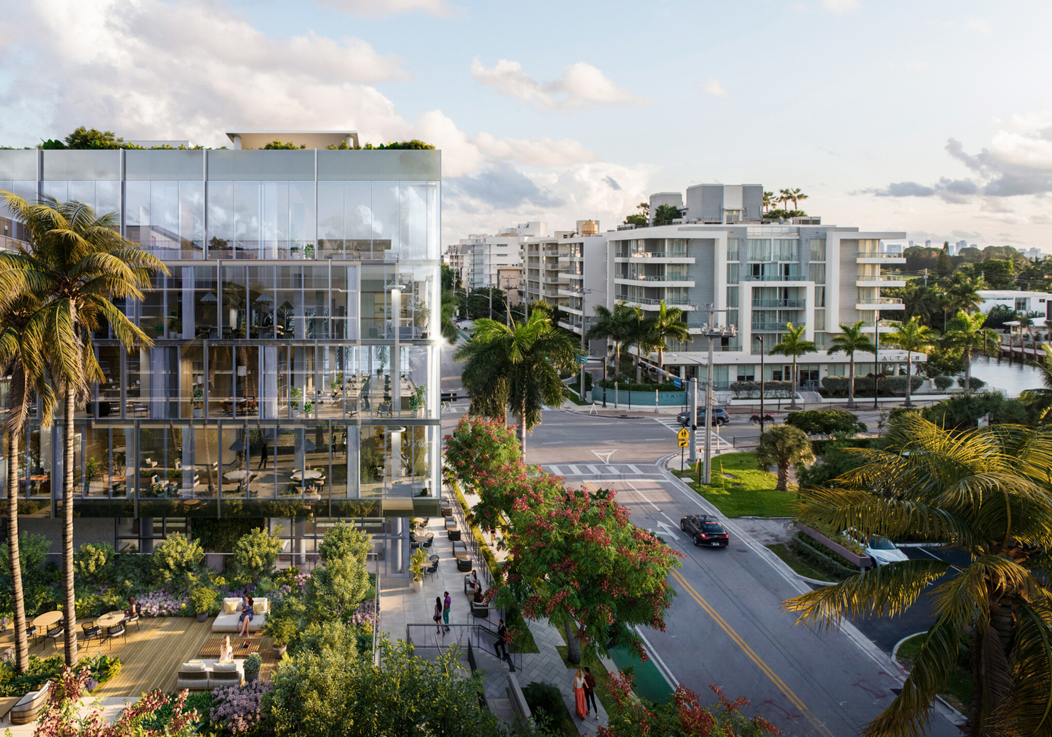 Tom Brady Enterprises has signed an office lease at The Well Bay Harbor Islands. (The Well Bay Harbor Islands)
