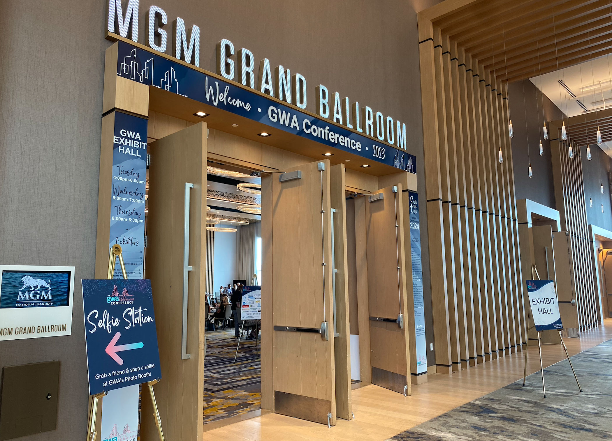 The Global Workspace Association’s conference is focusing on changes, trends and issues across the flexible workspace market. (Katie Burke/CoStar)