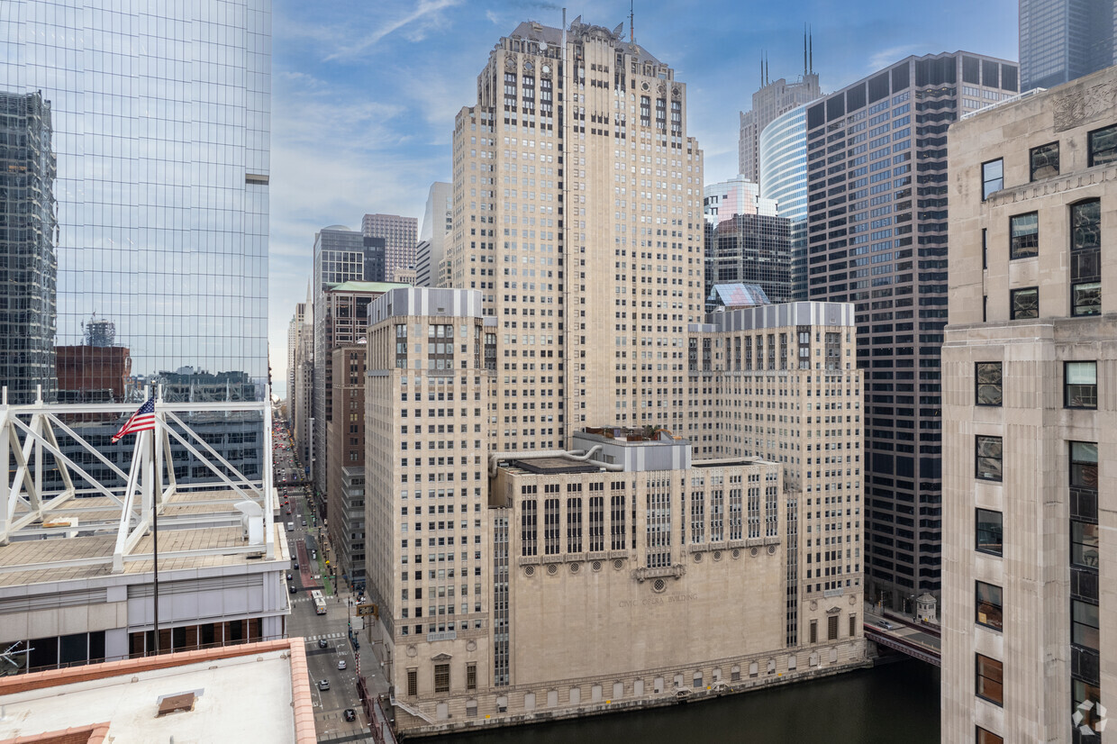 Workbox is set to open its largest coworking space in the Civic Opera Building along the Chicago River. (Robert Gigliotti/CoStar)
