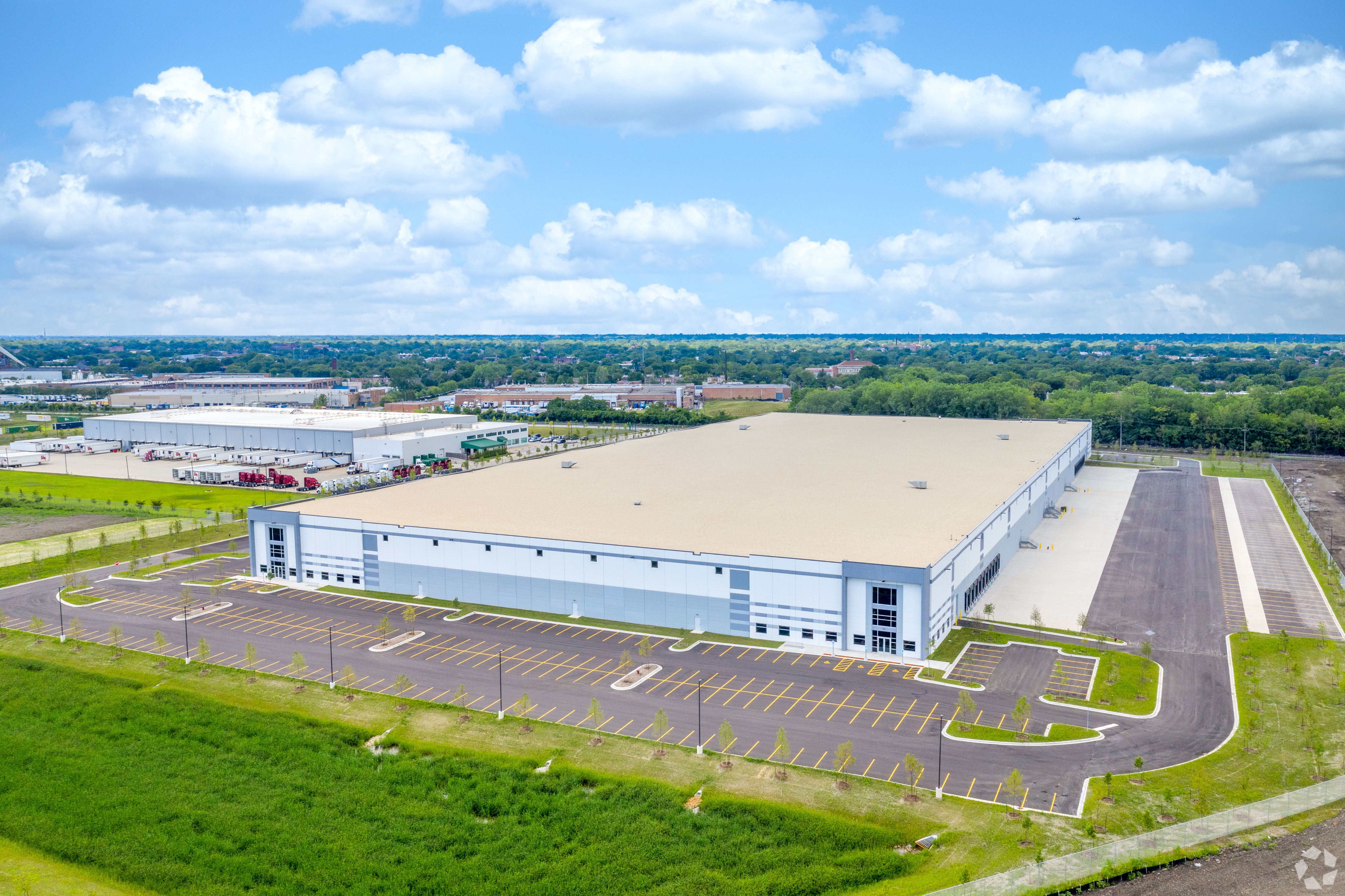 Ryan Companies is the developer of Pullman Crossings, an industrial park within Chicago's Pullman Park mixed-use development on the city's South Side. (Gian Lorenzo Ferretti/CoStar)