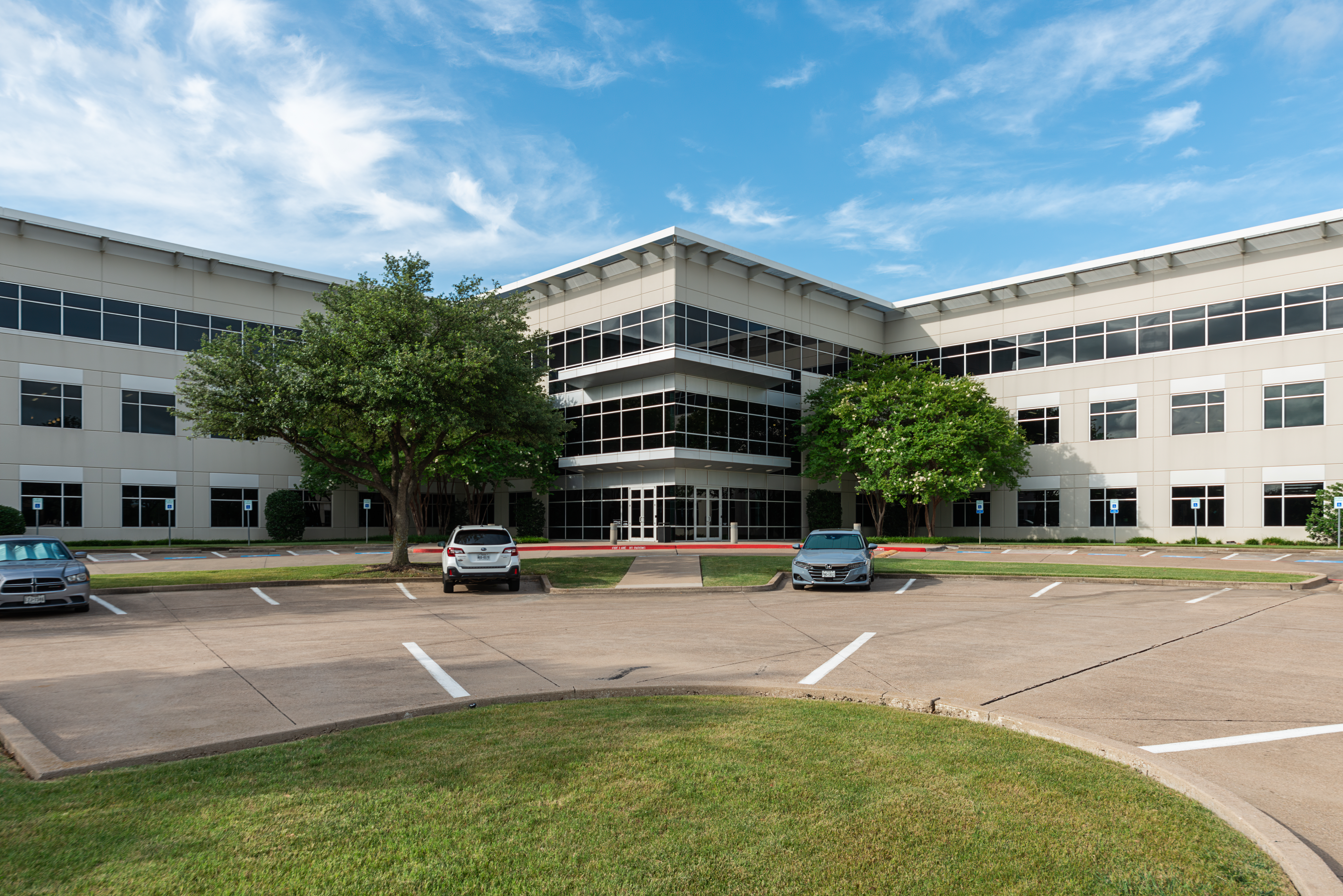 Freeport Business Center, a Class A three-building office property in Irving, Texas, is located within a quick drive to one of the nation's busiest airports. (Hillwood)