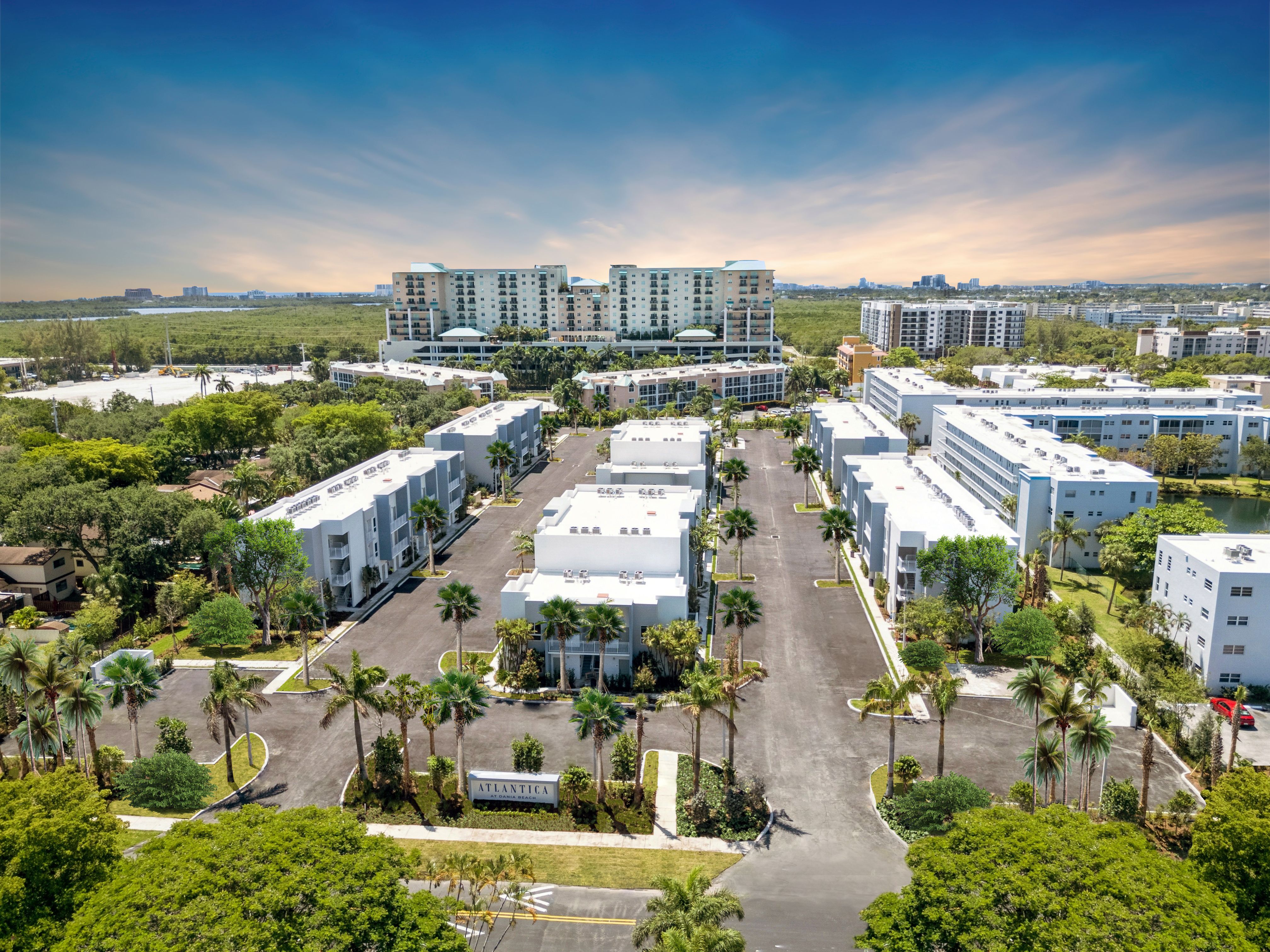 Atlantica at Dania Beach has hit the market after S2 Development converted the apartment complex into for-sale condos. (Atlantica at Dania Beach)